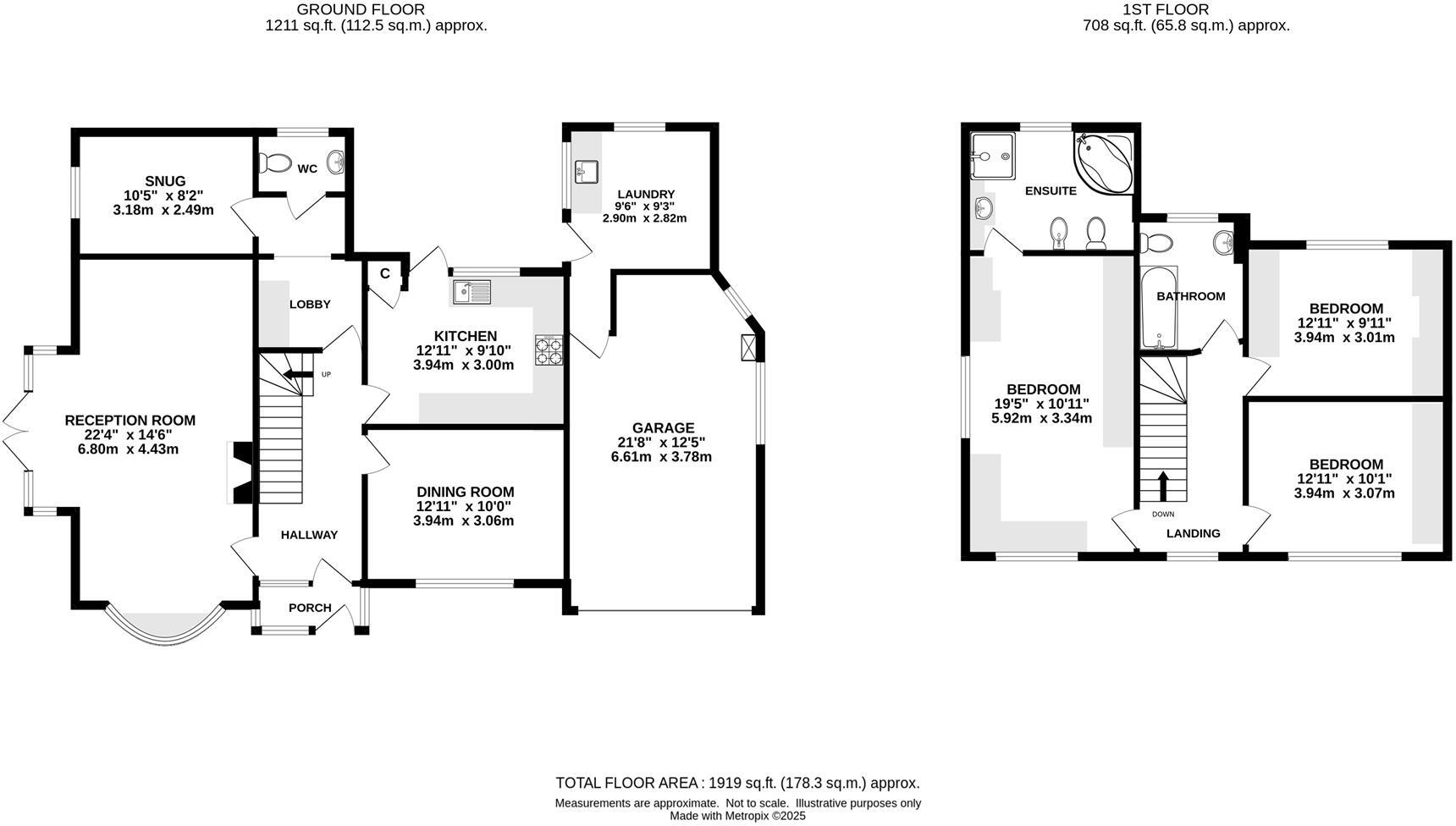 Brentwood Road, Herongate, Brentwood floorplan