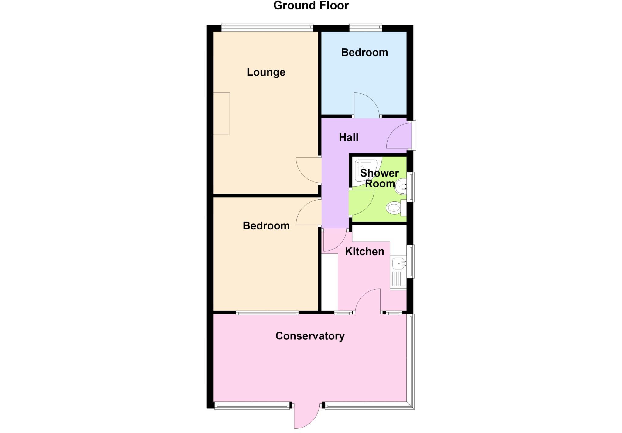 Goodwood Road, Elson floorplan