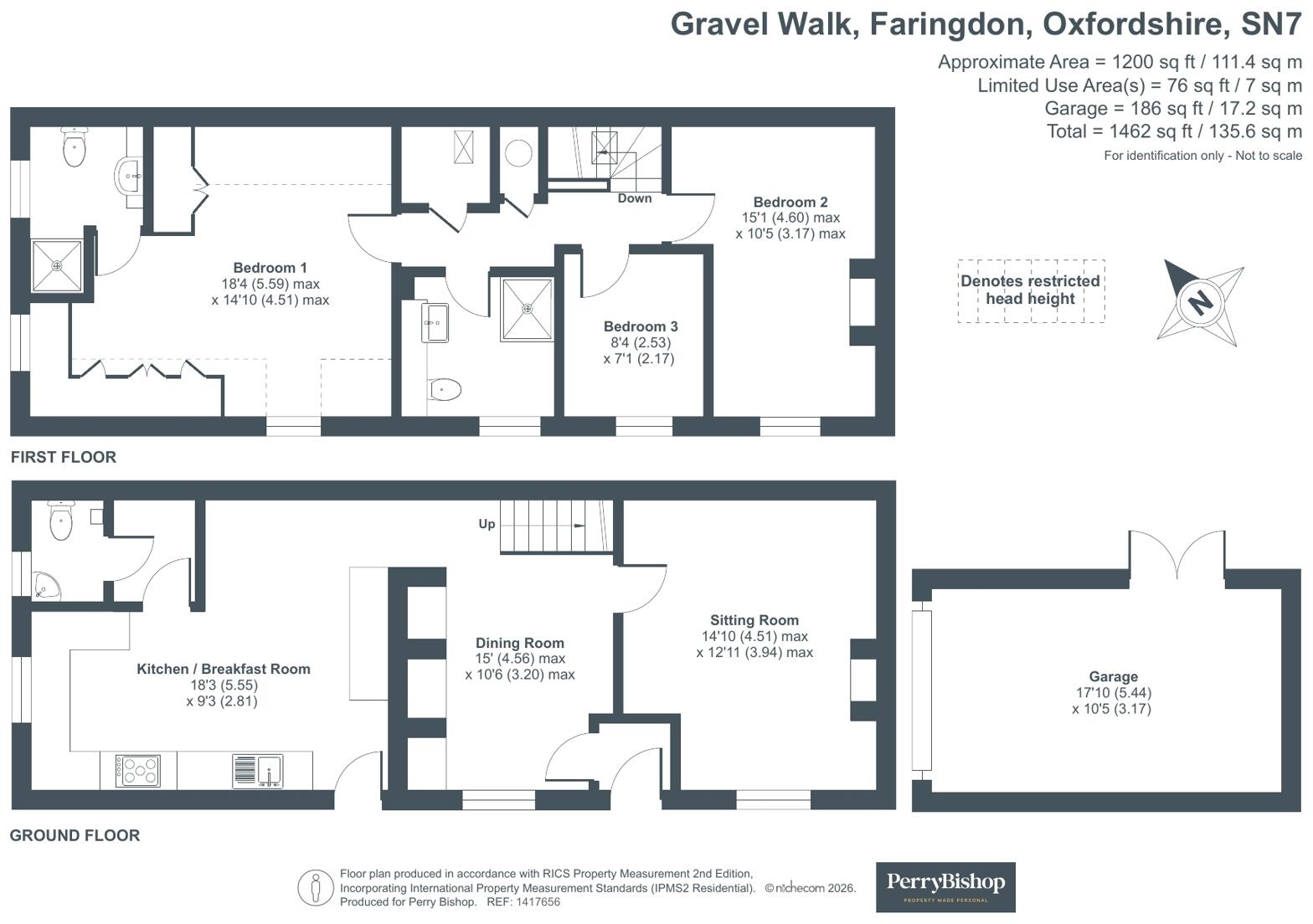 Gravel Walk, Faringdon, Oxfordshire, SN7 floorplan