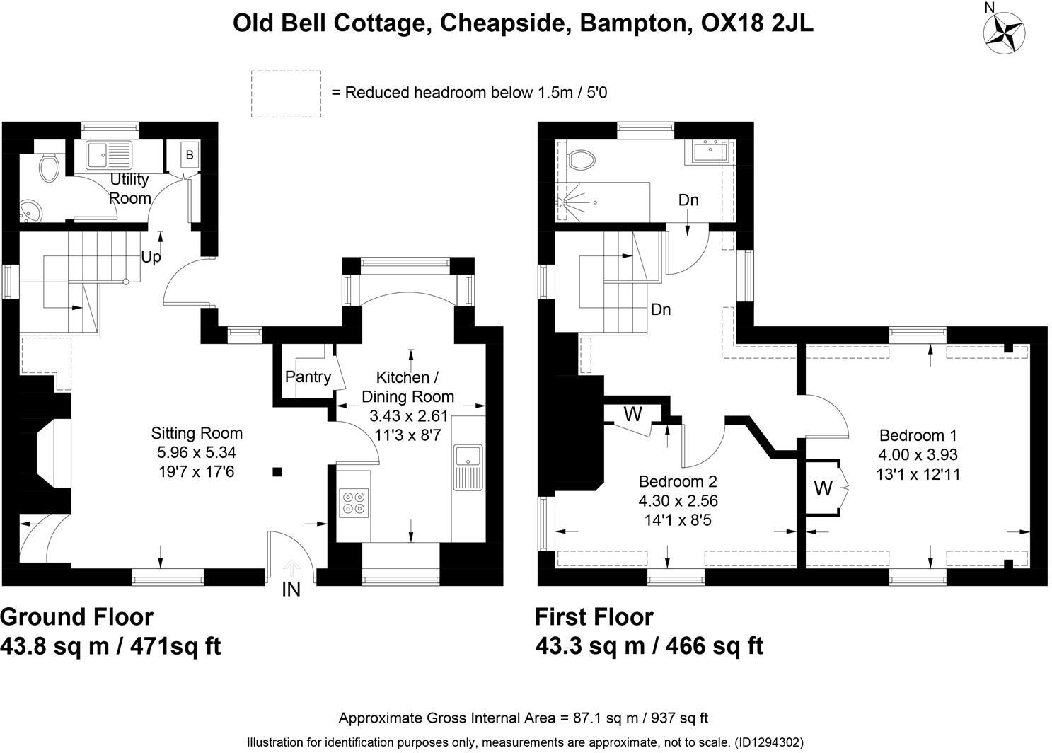 Cheapside, Bampton floorplan