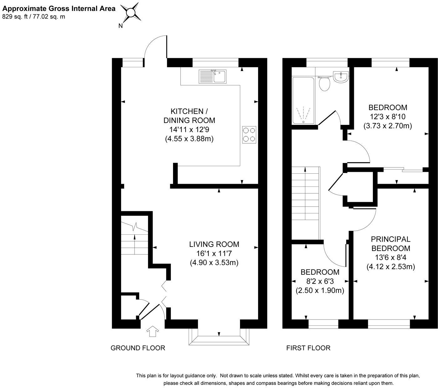 Arethusa Way, Bisley, Woking, Surrey, GU24 floorplan