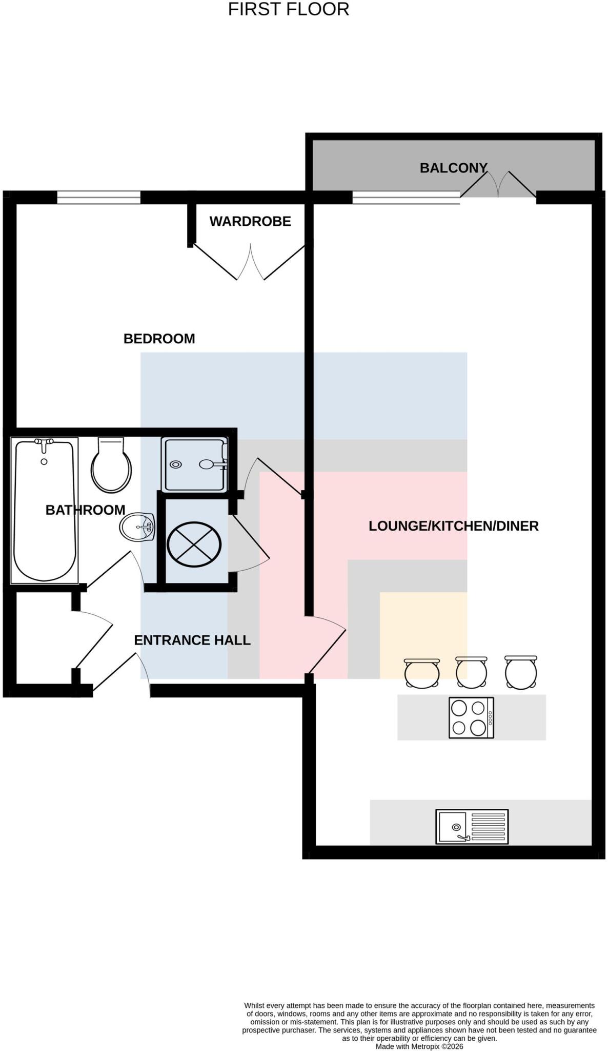 Henke Court, Cardiff, CF10 floorplan