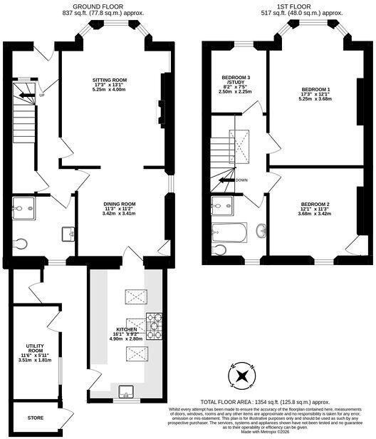 3 Orchard Park, Crail, Anstruther, KY10 floorplan