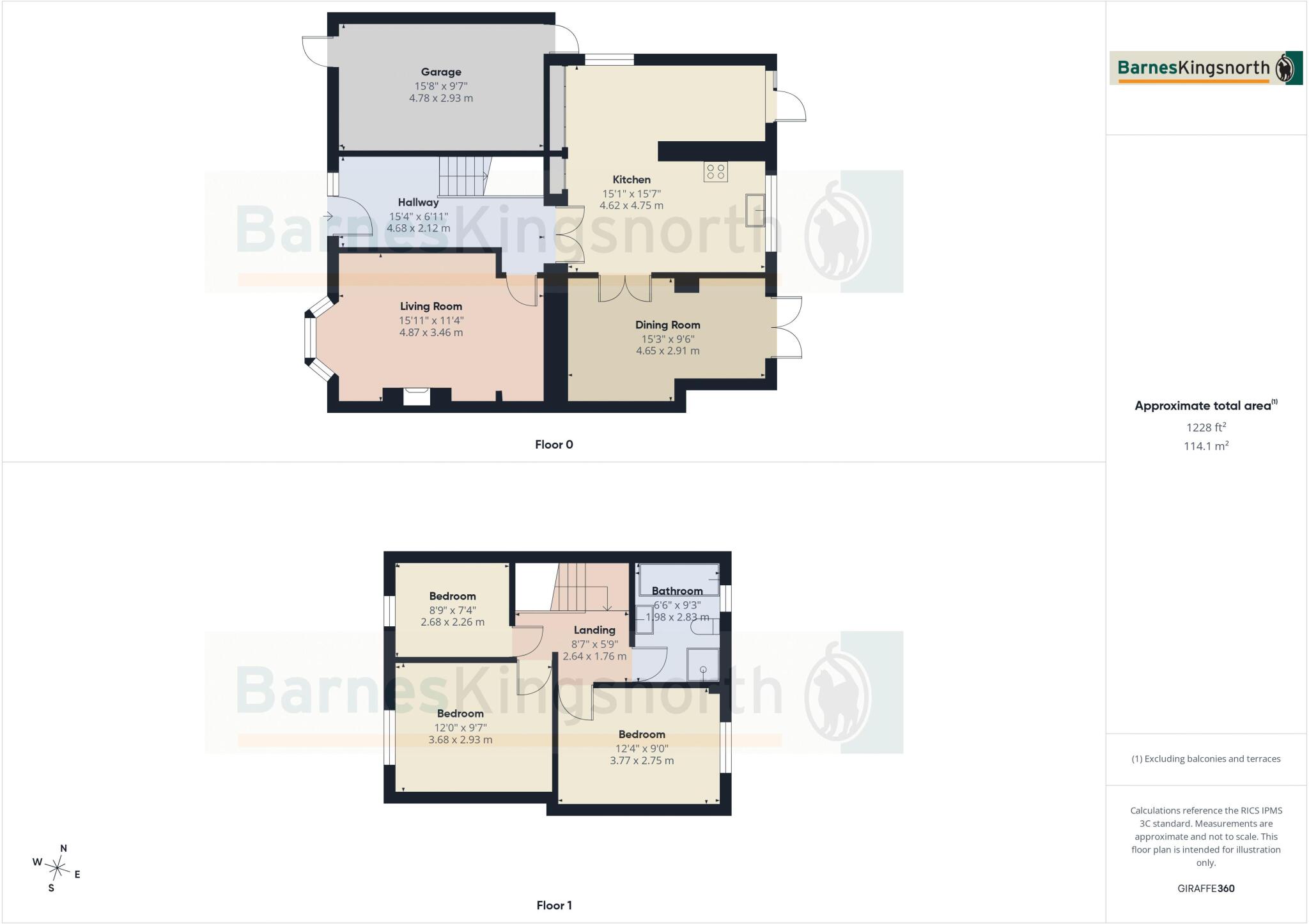Henwood Green Road, Pembury floorplan