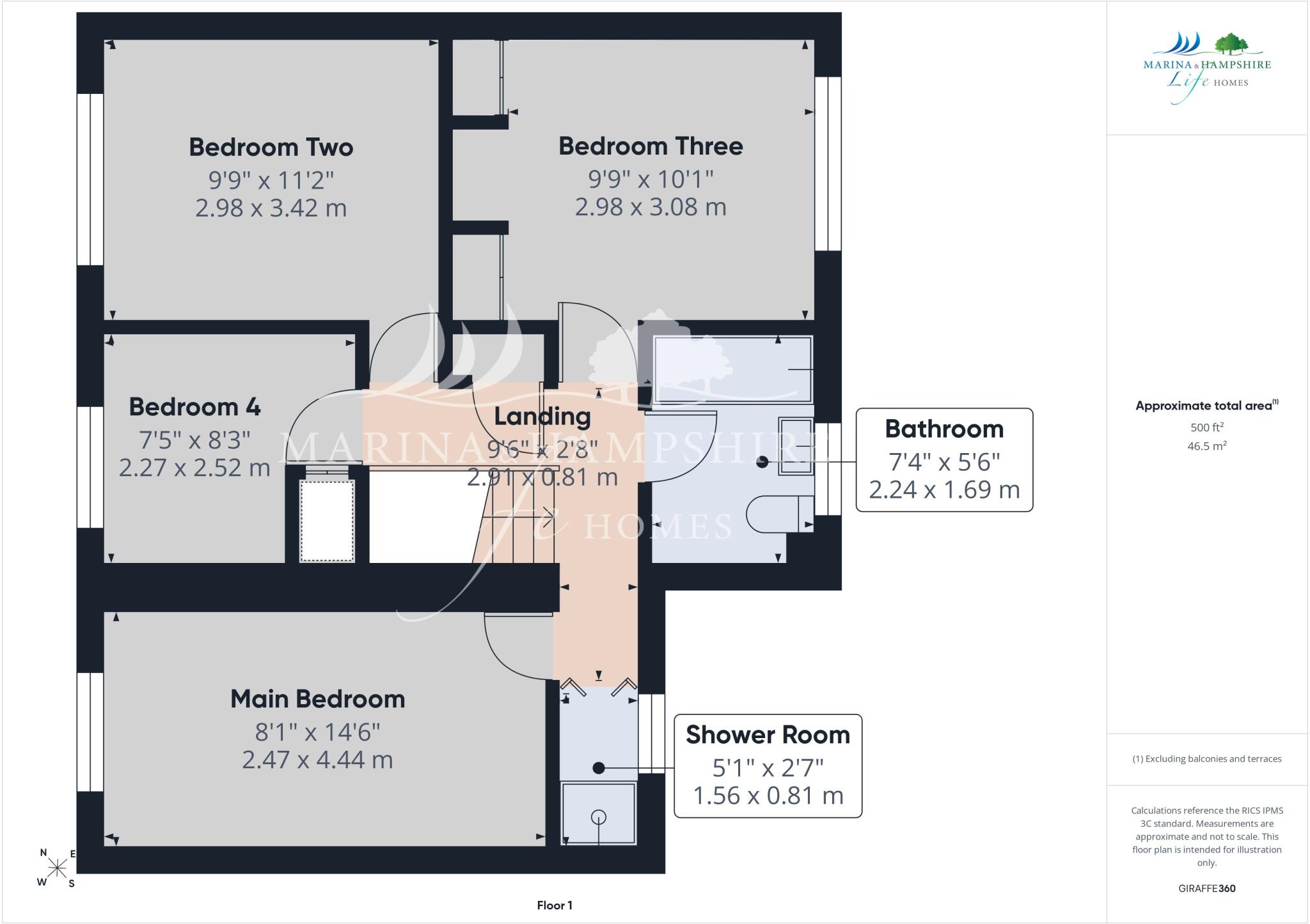 Acre Lane, Waterlooville floorplan