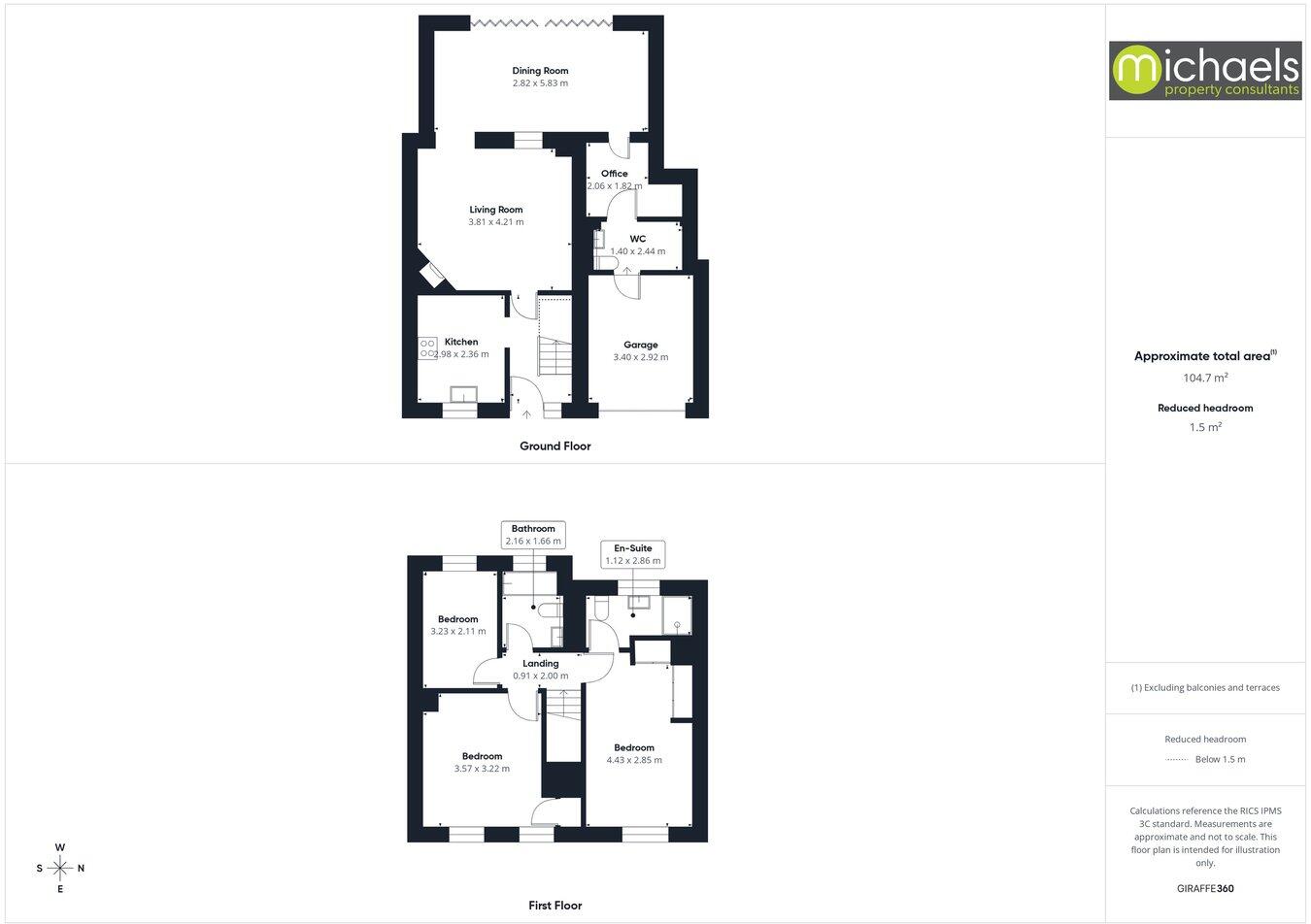 Spring Way, Sible Hedingham, Halstead, CO9 floorplan