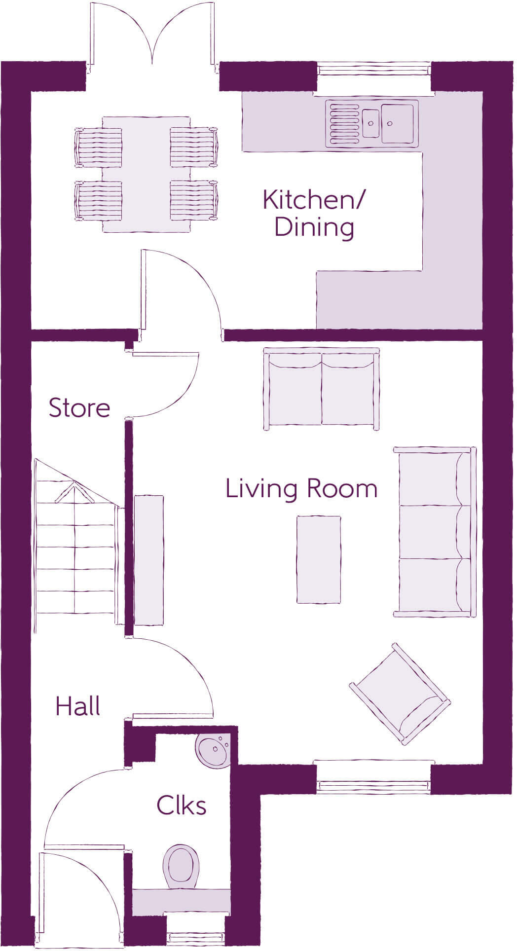 Ashland Road West,
Keats Avenue,
Sutton-In-Ashfield,
NG17 2GF floorplan