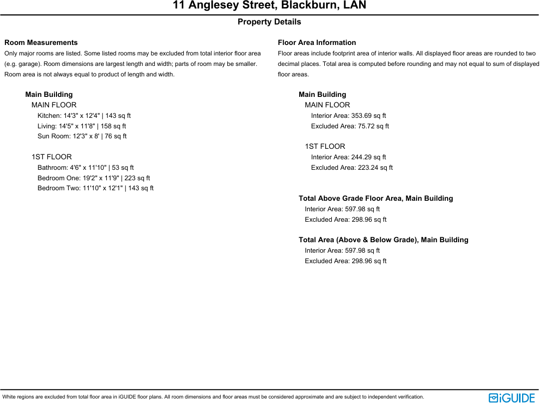 Anglesey Street, Blackburn, Lancashire, BB2 floorplan