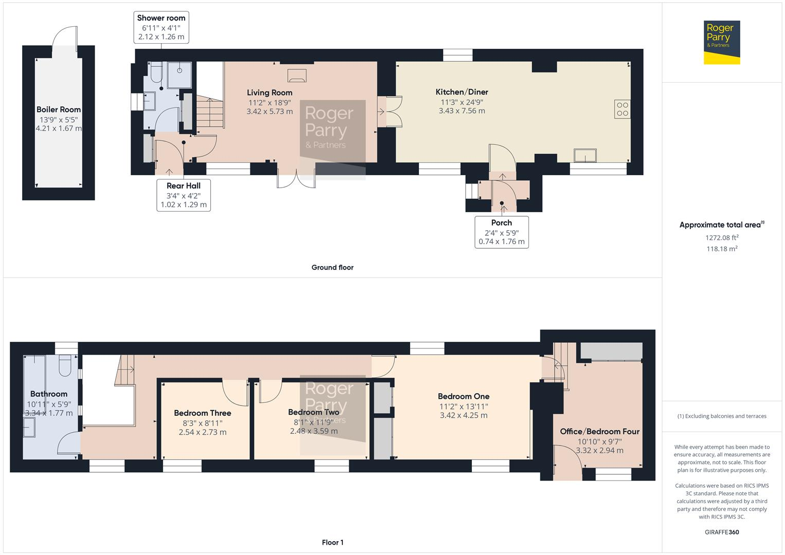Pentre Ucha, Meifod, SY22 6DH floorplan