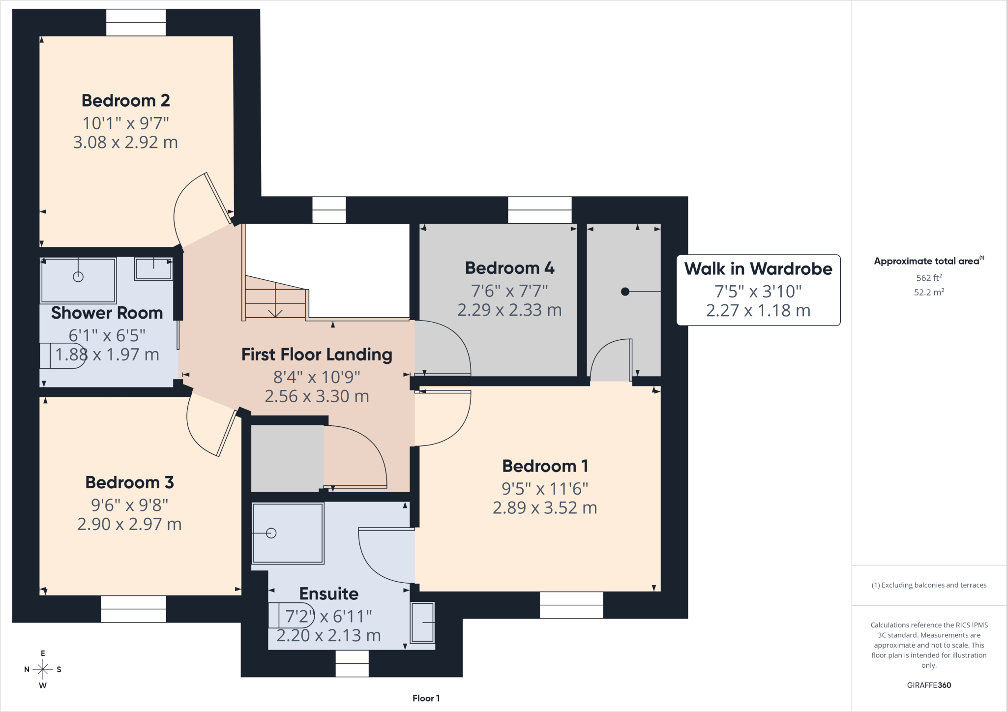 Baileys Field, Kilkhampton, Bude floorplan