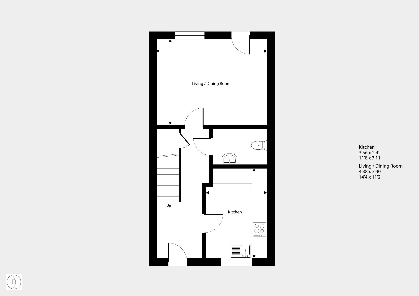 4 Warner Close, Hedge End floorplan
