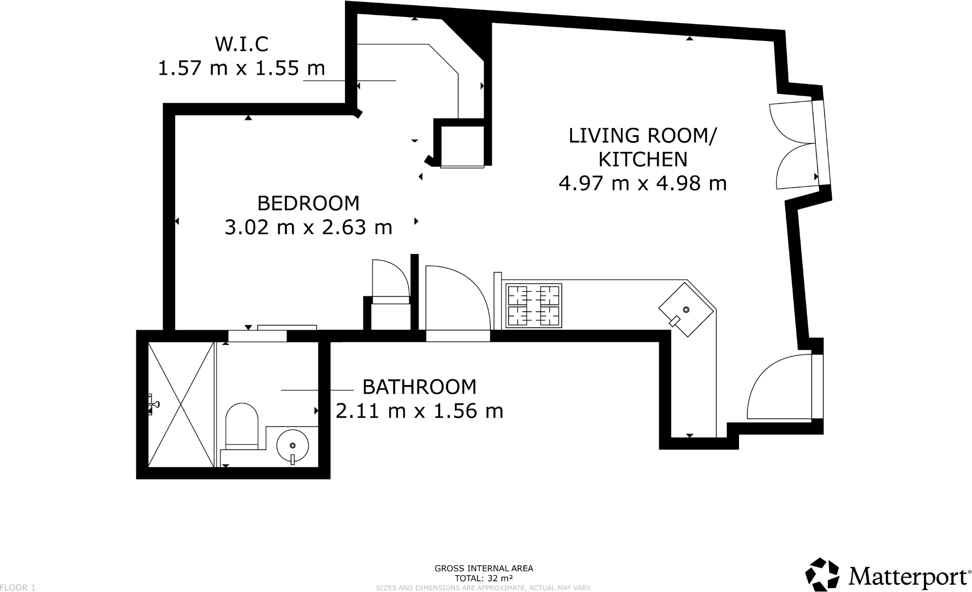 Glenbervie Road, Aberdeen, AB11 floorplan