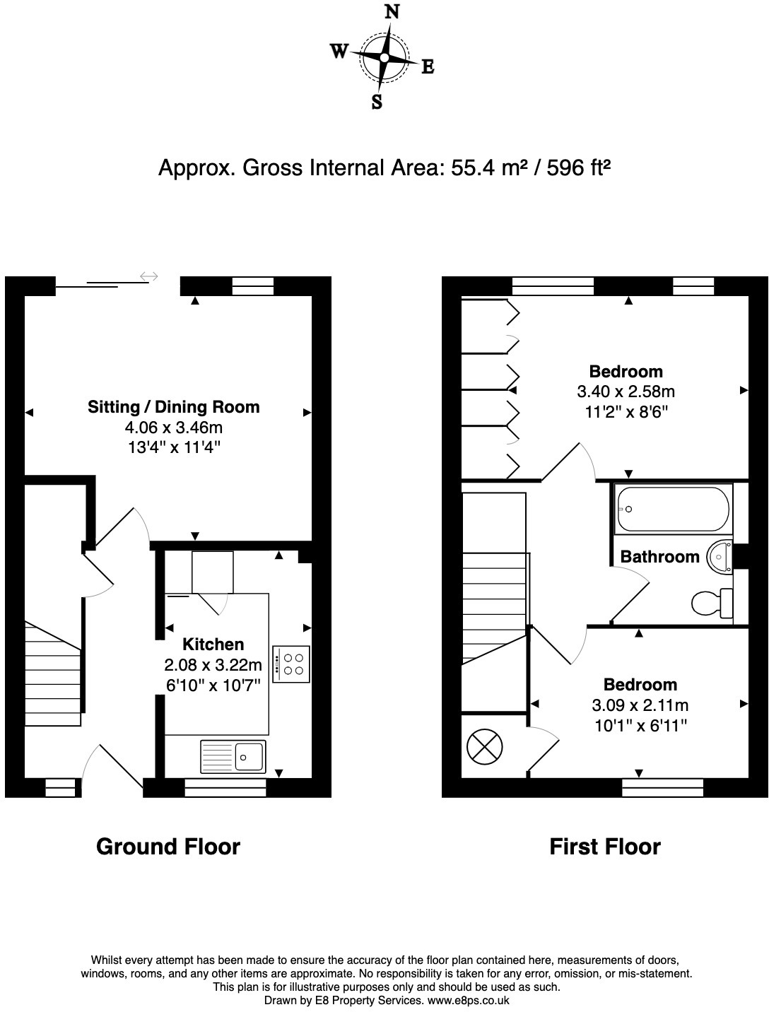 CROSS STREET, OXFORD, OX4 floorplan