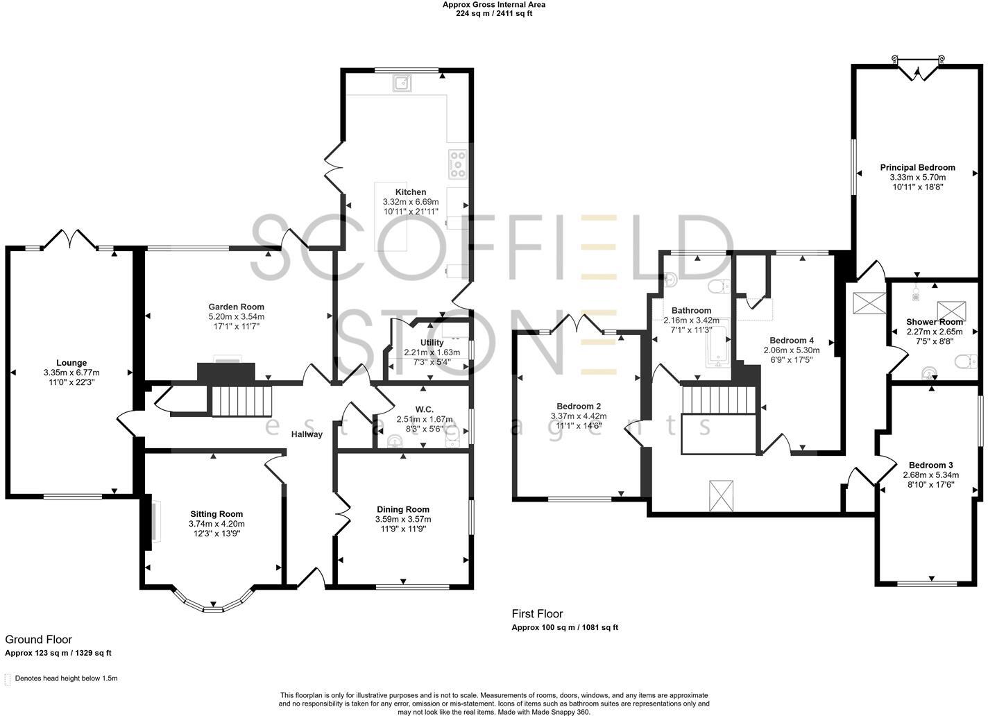 Doles Lane, Findern, Derby floorplan