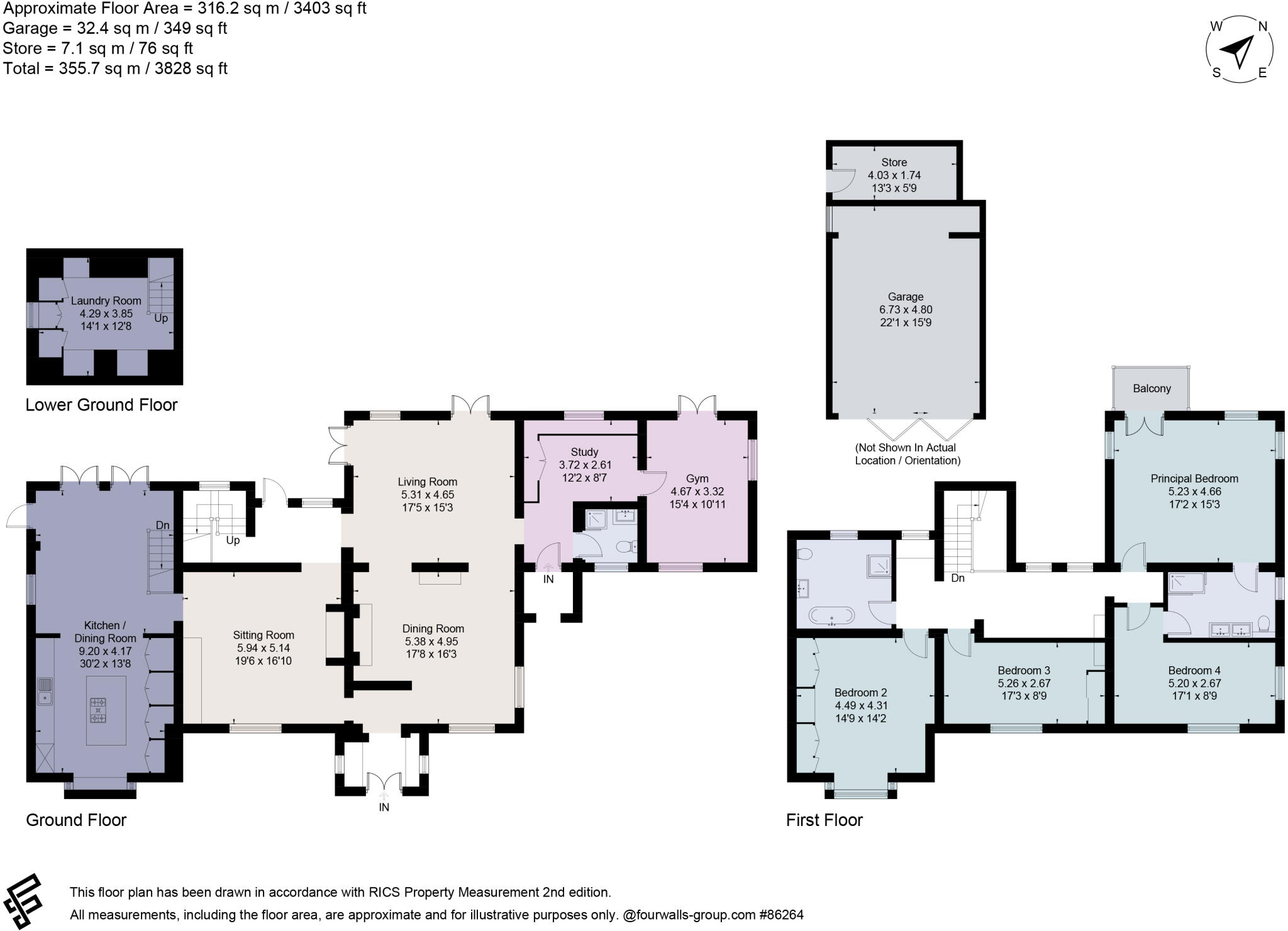 Castle Hill, Mottram St. Andrew, Macclesfield, Cheshire, SK10 floorplan