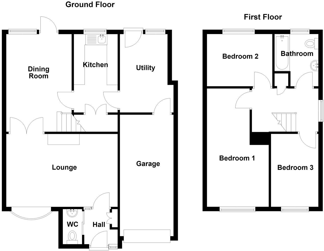 Thornton Avenue, Macclesfield floorplan