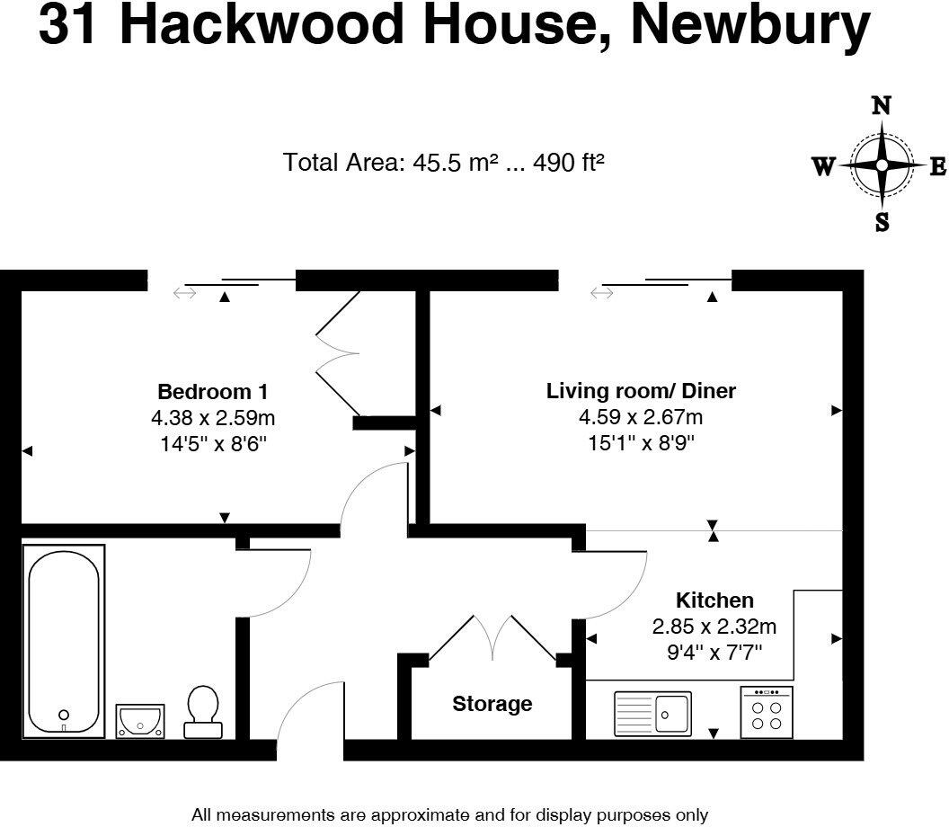 Kingman Way, Newbury, Berkshire, RG14 floorplan