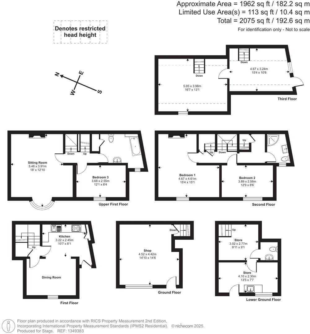 Coombe Street, Lyme Regis floorplan