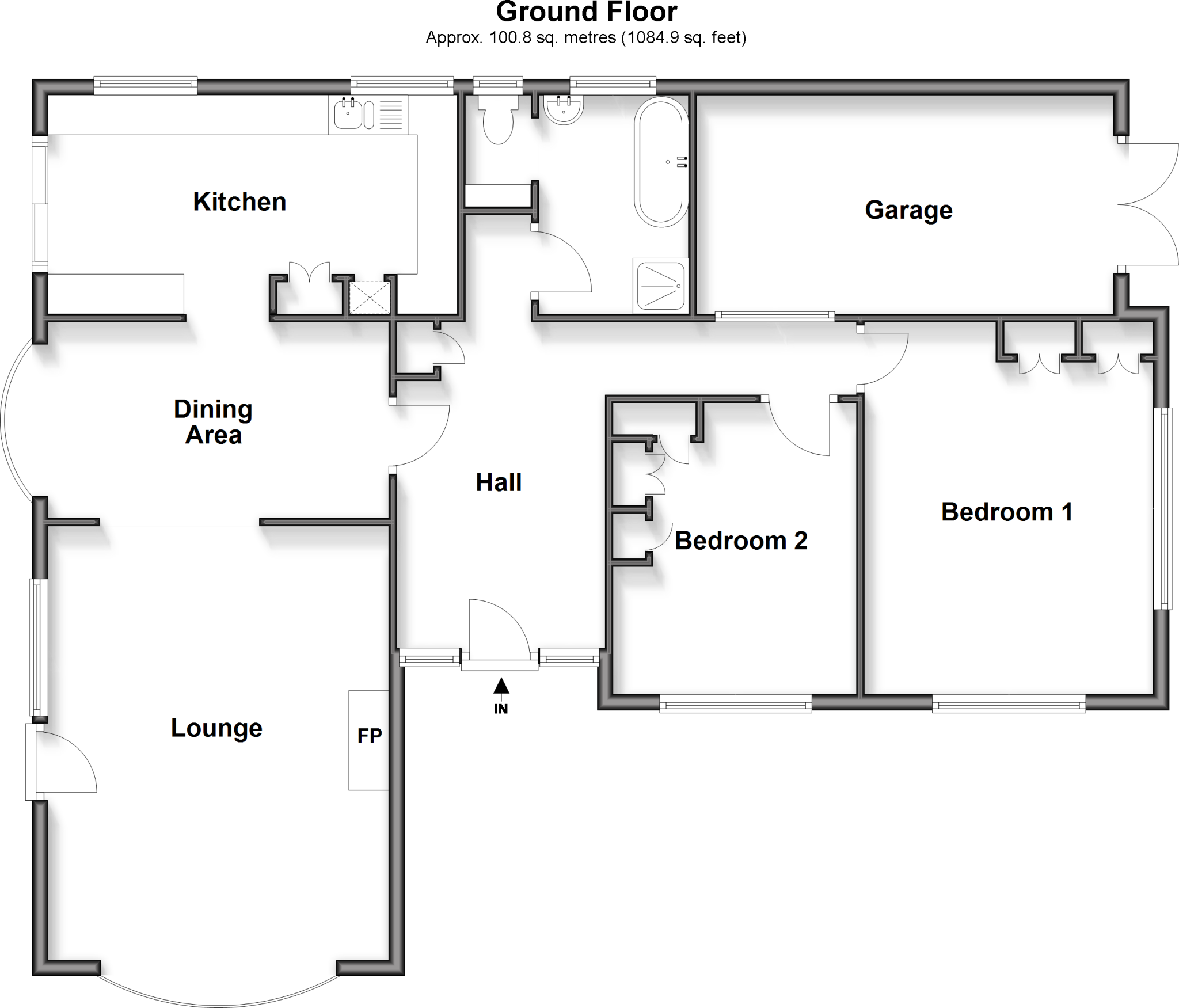 Fernside, Buckhurst Hill, Essex floorplan