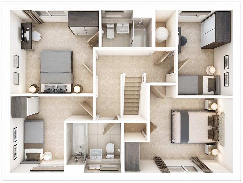 Buckingham Road, Milton Keynes, MK17 0EG
 floorplan