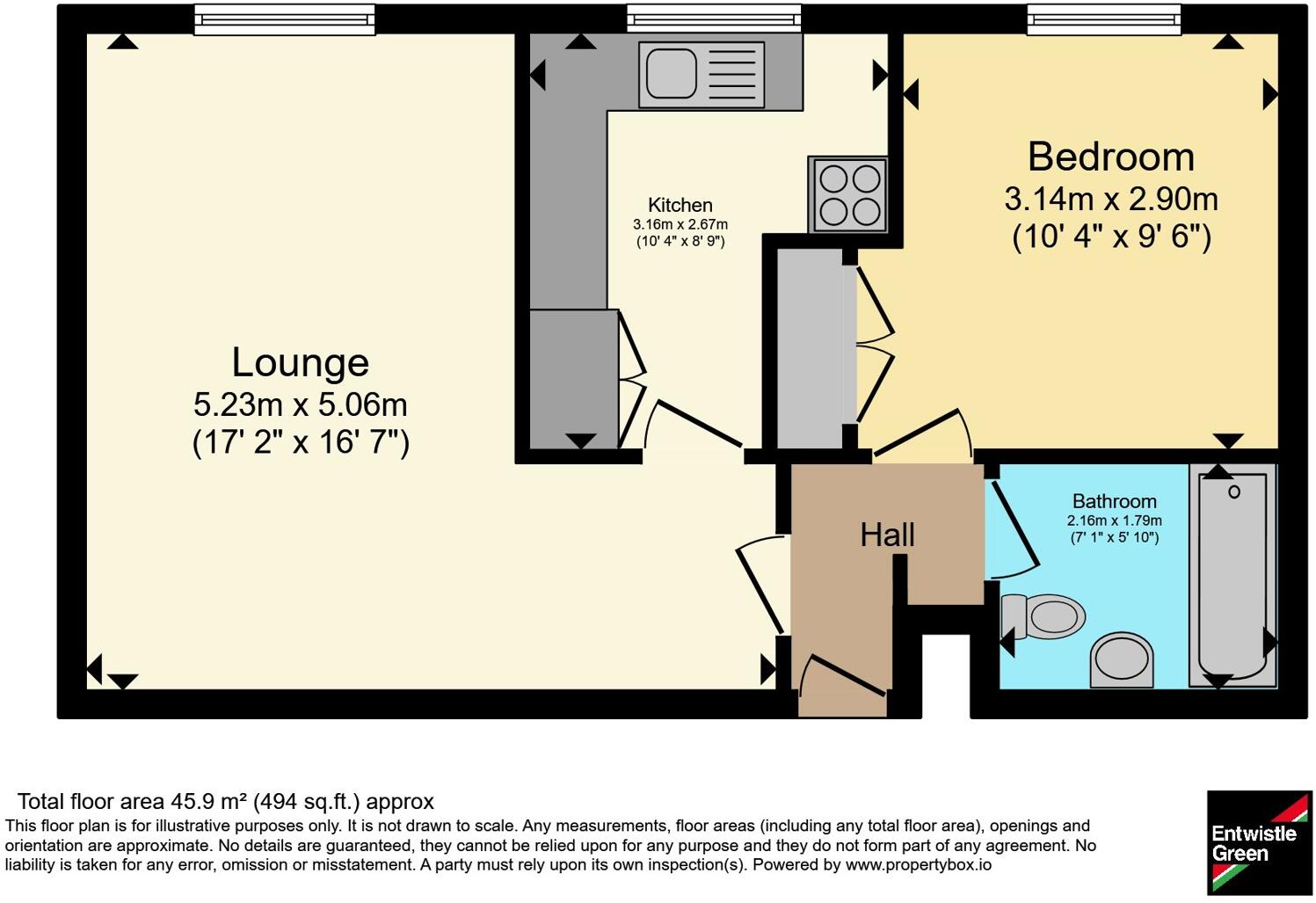 Moor Court, Fazakerley, Liverpool, L10 floorplan