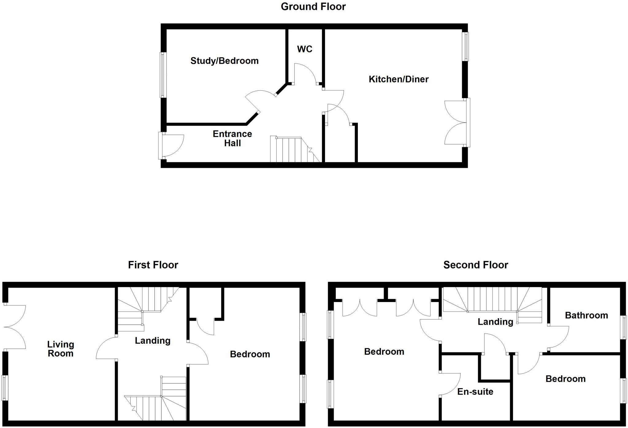 Squirrel Chase, Witham St Hughs, LN6 floorplan
