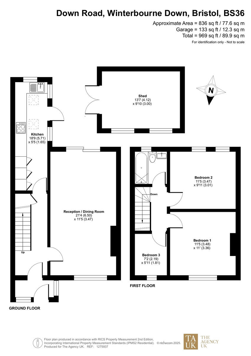 Down Road, Bristol, BS36 floorplan