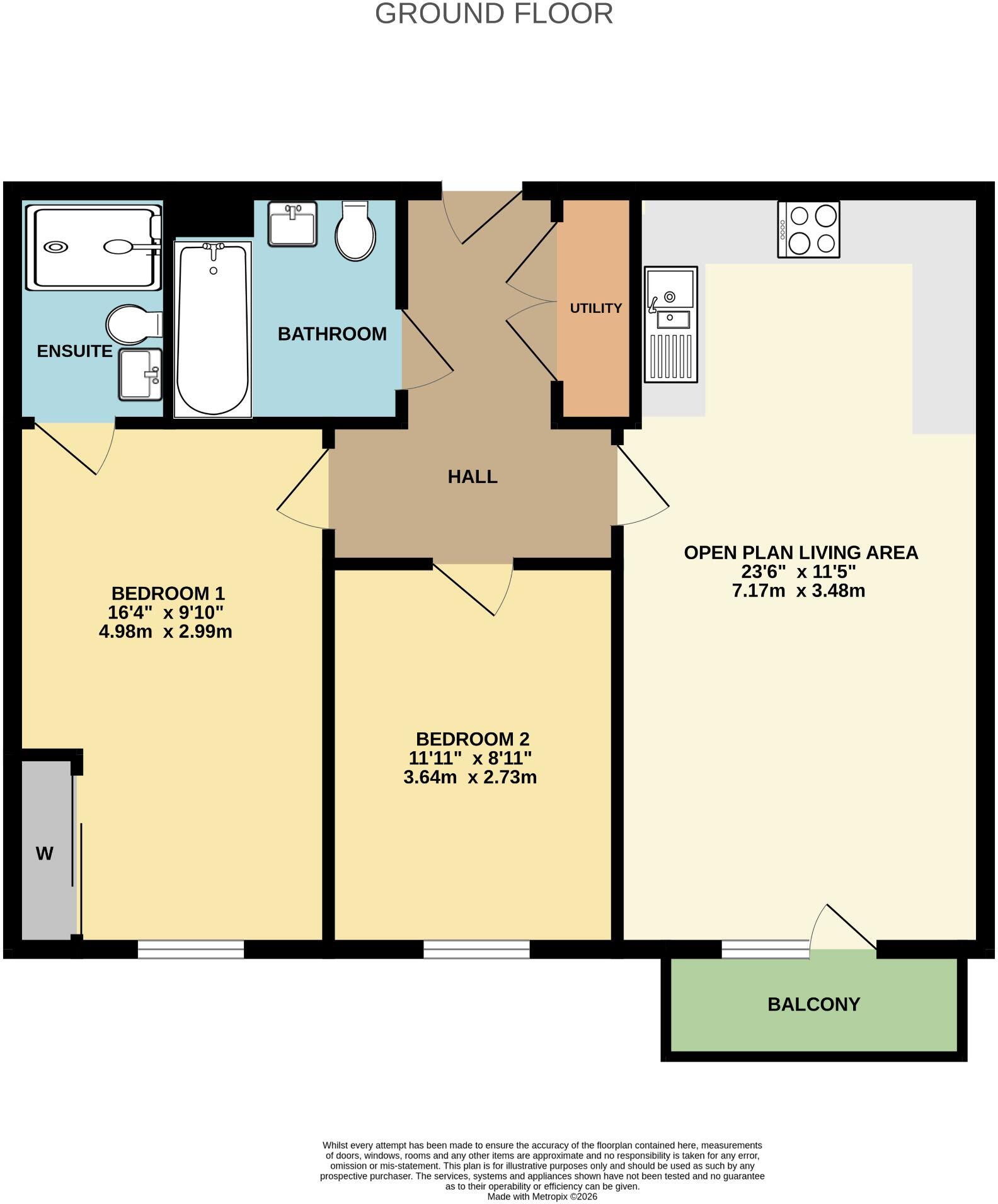 Denyer Walk, Woolston floorplan