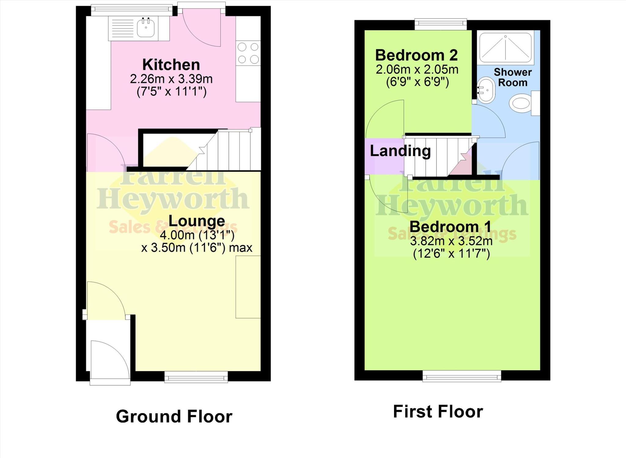 Sunnybank, Kirkham, Preston floorplan