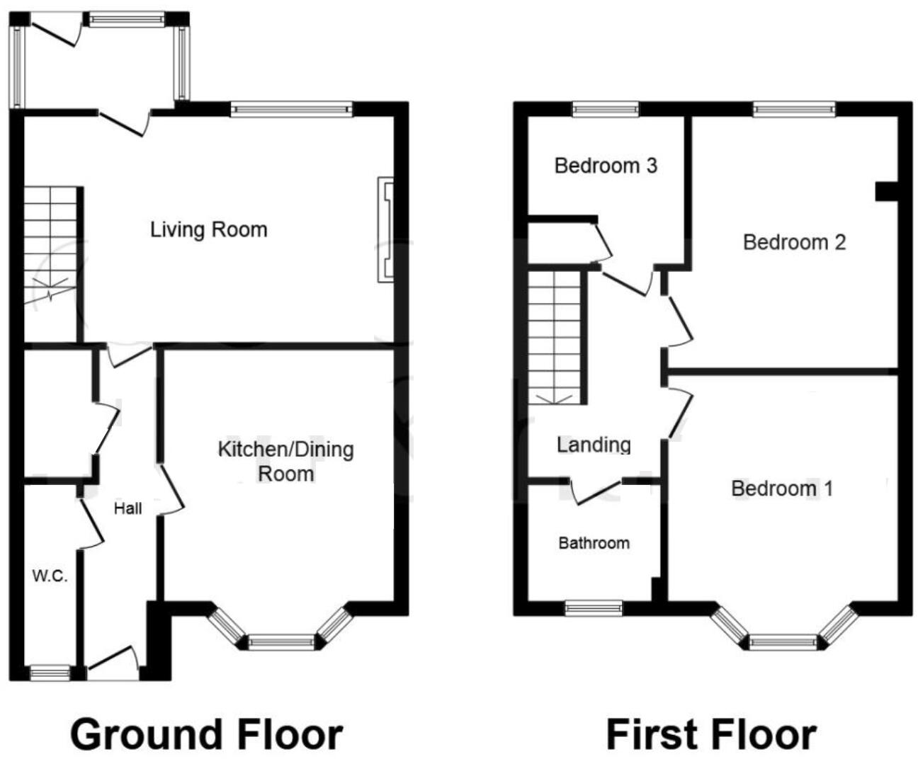 Ashley Avenue, Bath floorplan