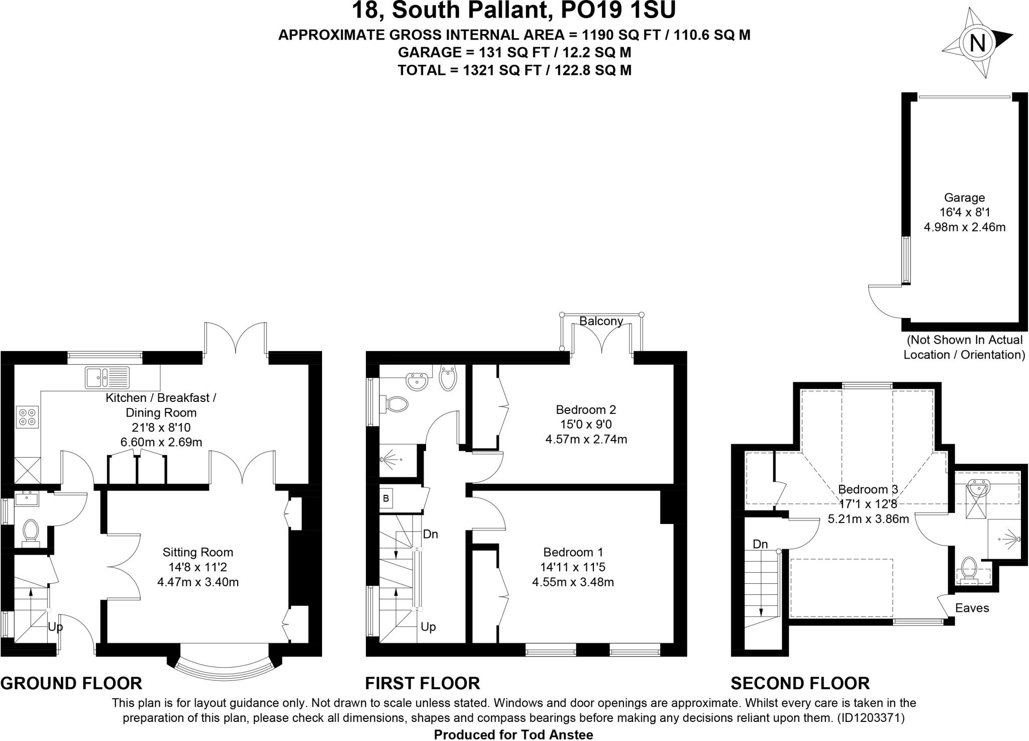 South Pallant, Chichester, West Sussex, PO19 floorplan