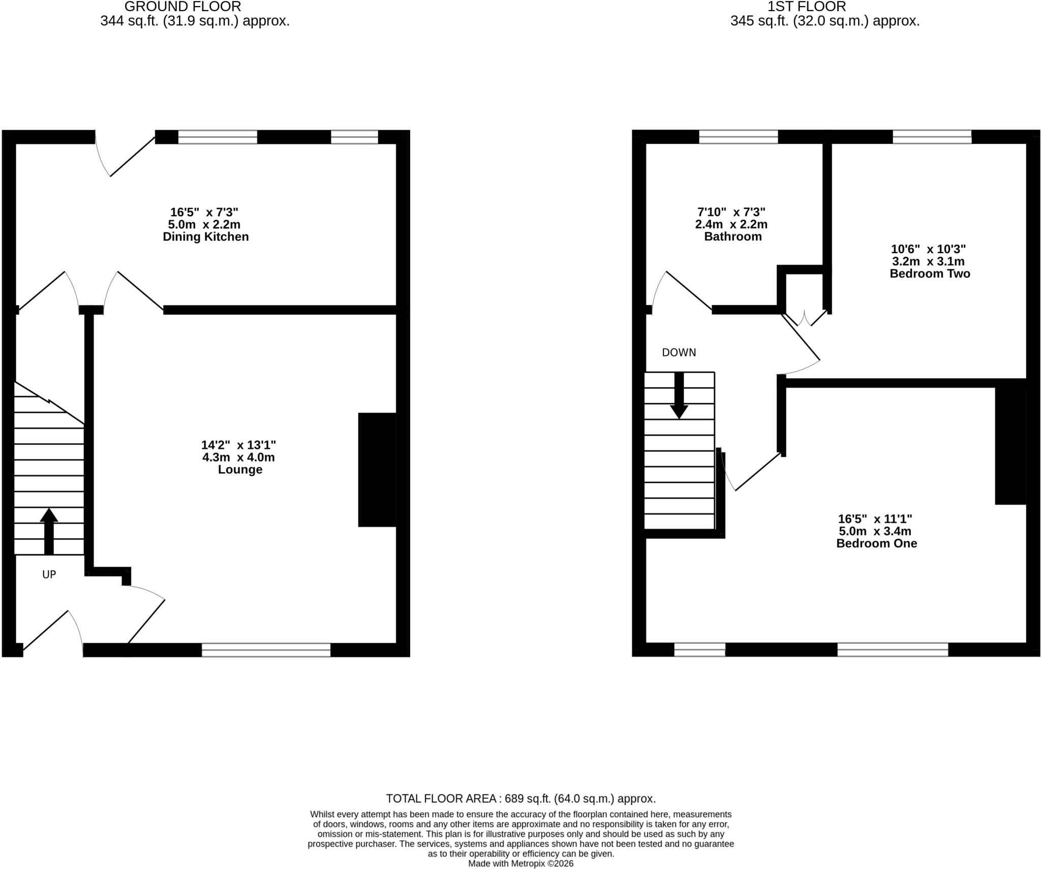 Ottiwells Terrace, Marsden, Huddersfield, HD7 floorplan