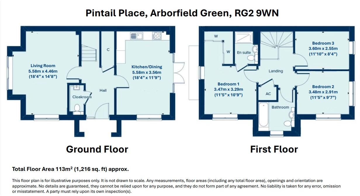 Pintail Place, Reading, RG2 floorplan