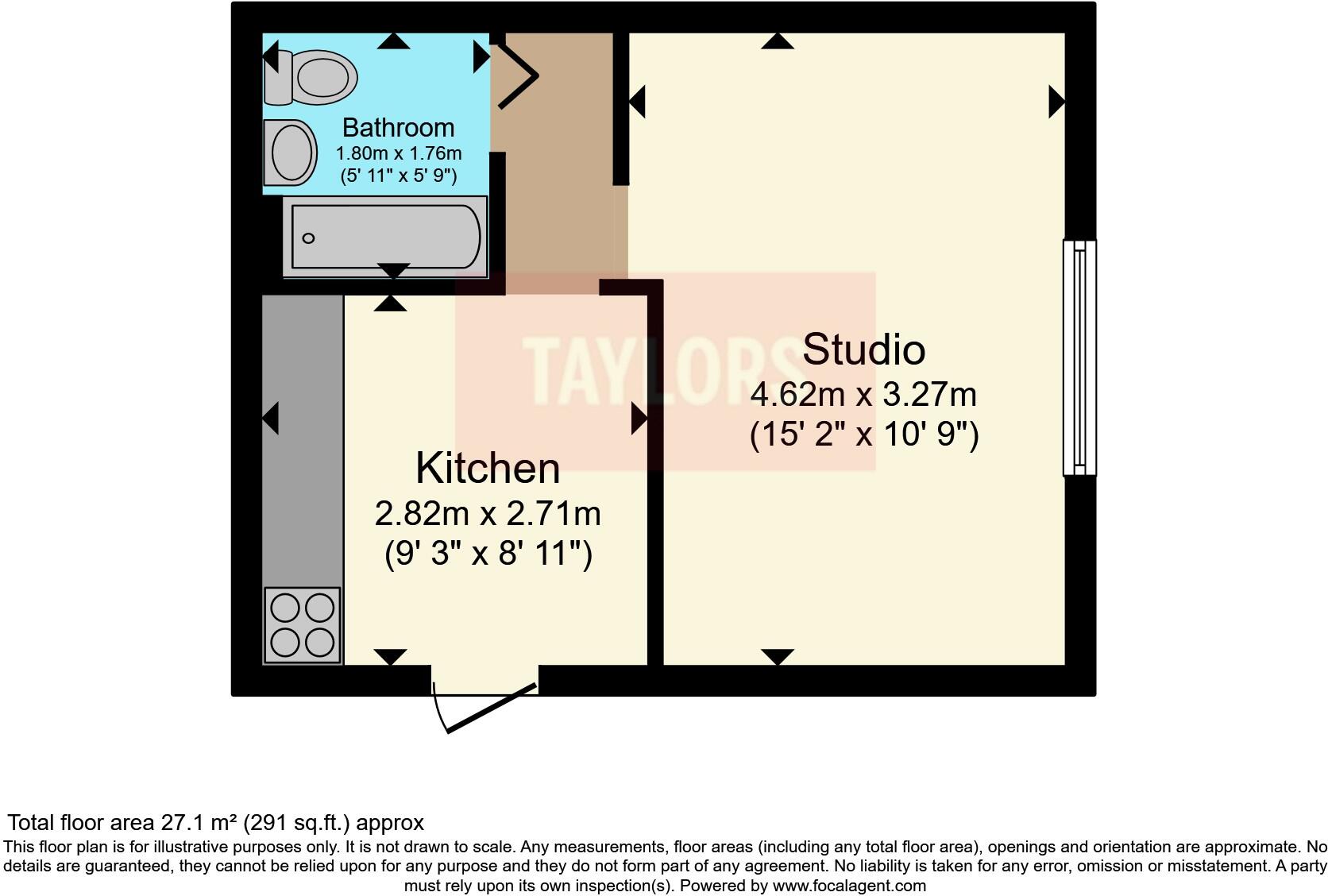 Pixmore Avenue, Letchworth Garden City, Hertfordshire, SG6 floorplan
