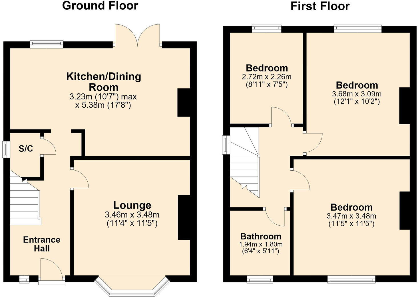 Avenue Road, Finedon, NN9 5JJ floorplan