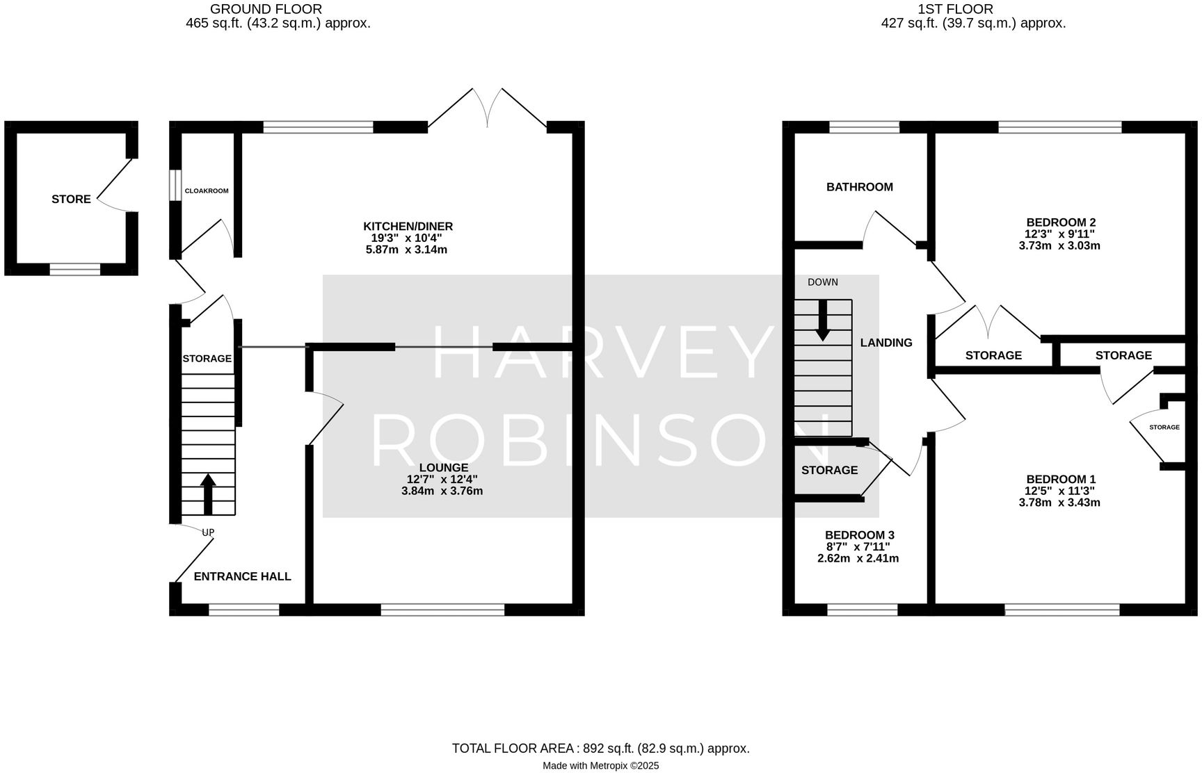 Brookside, Houghton, PE28 floorplan