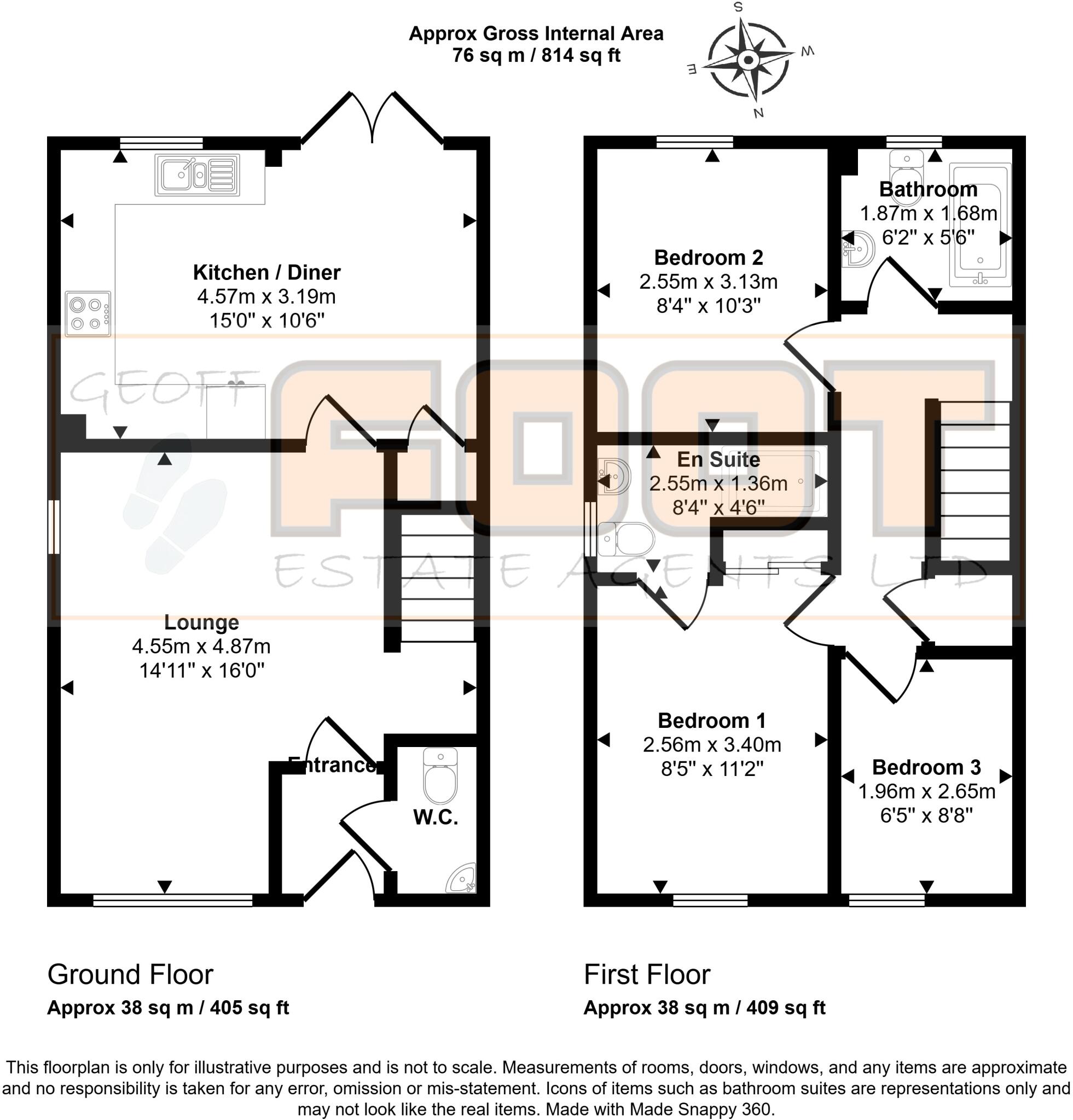 Sandeman Grove, Hayling Island floorplan