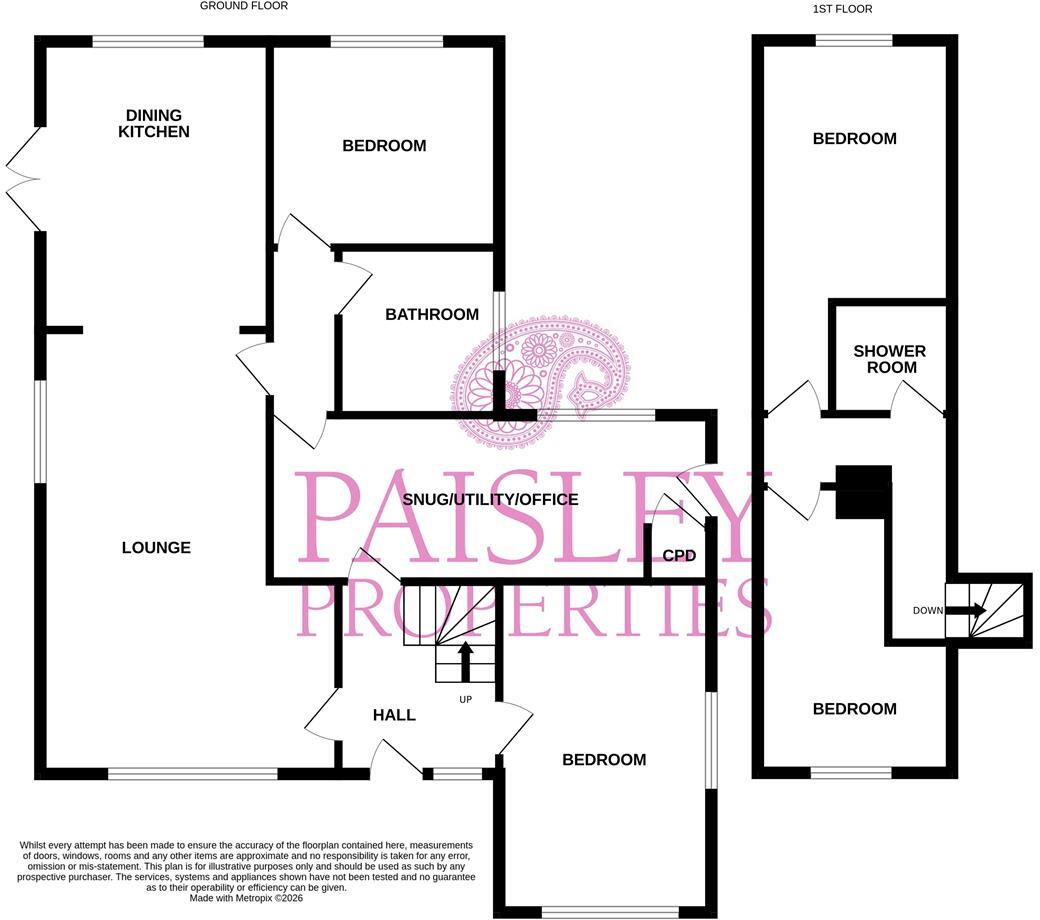 Pennine Drive, Scissett, Huddersfield HD8 9JD floorplan