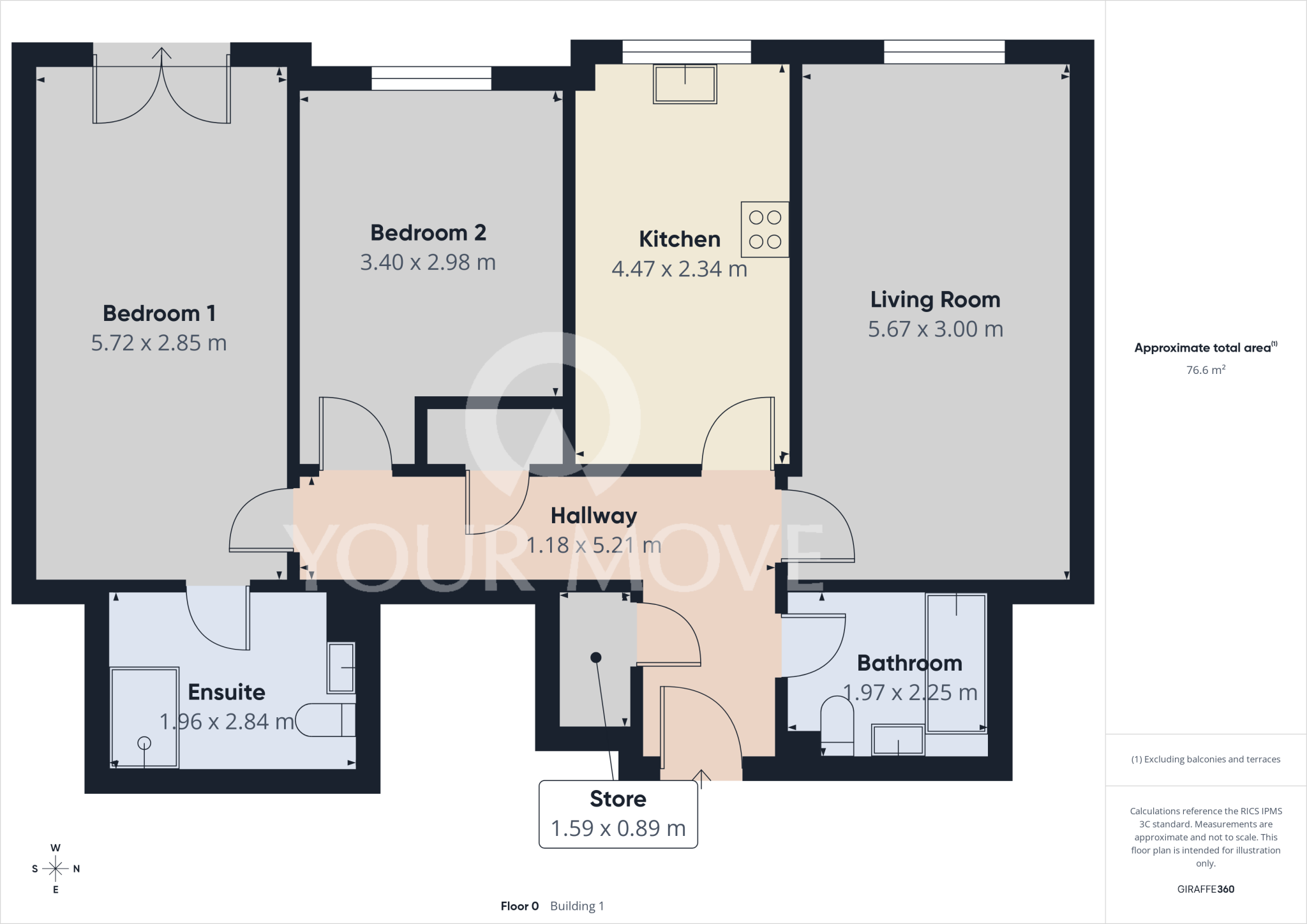 Trinity Mews, Darlington, Durham, DL3 floorplan