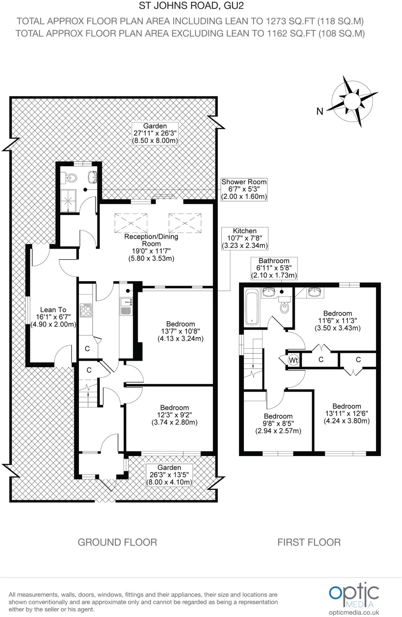 St Johns Rd, Guildford, GU2 floorplan