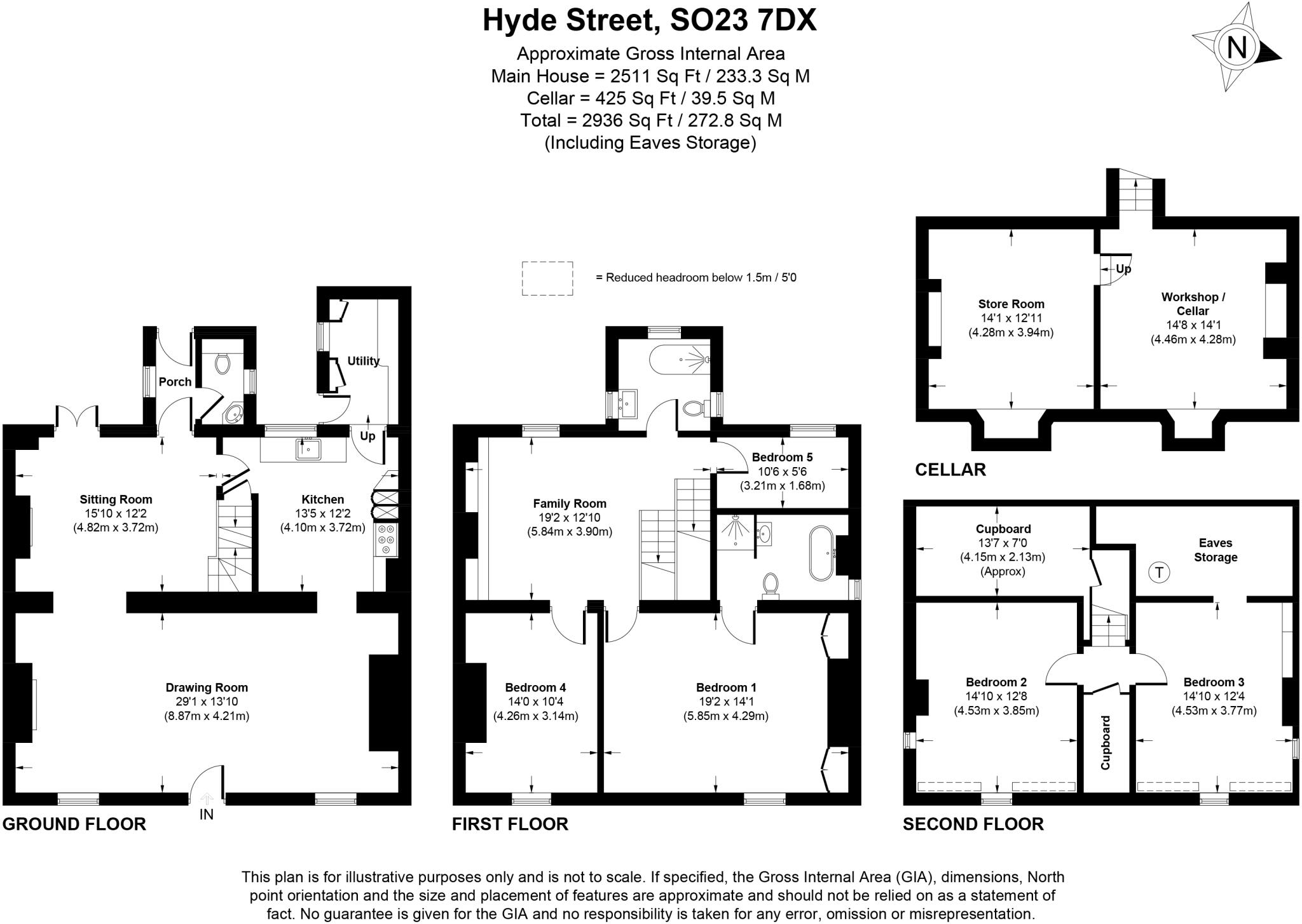 Hyde Street, Winchester, Hampshire, SO23 floorplan