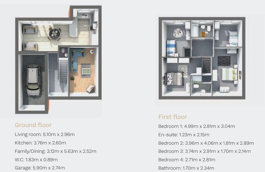 Hartley Gardens, Gilesgate, Durham, DH1 1GZ floorplan