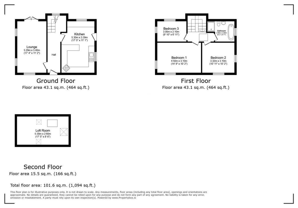 Maes Glas, Rhos On Sea, LL28 floorplan