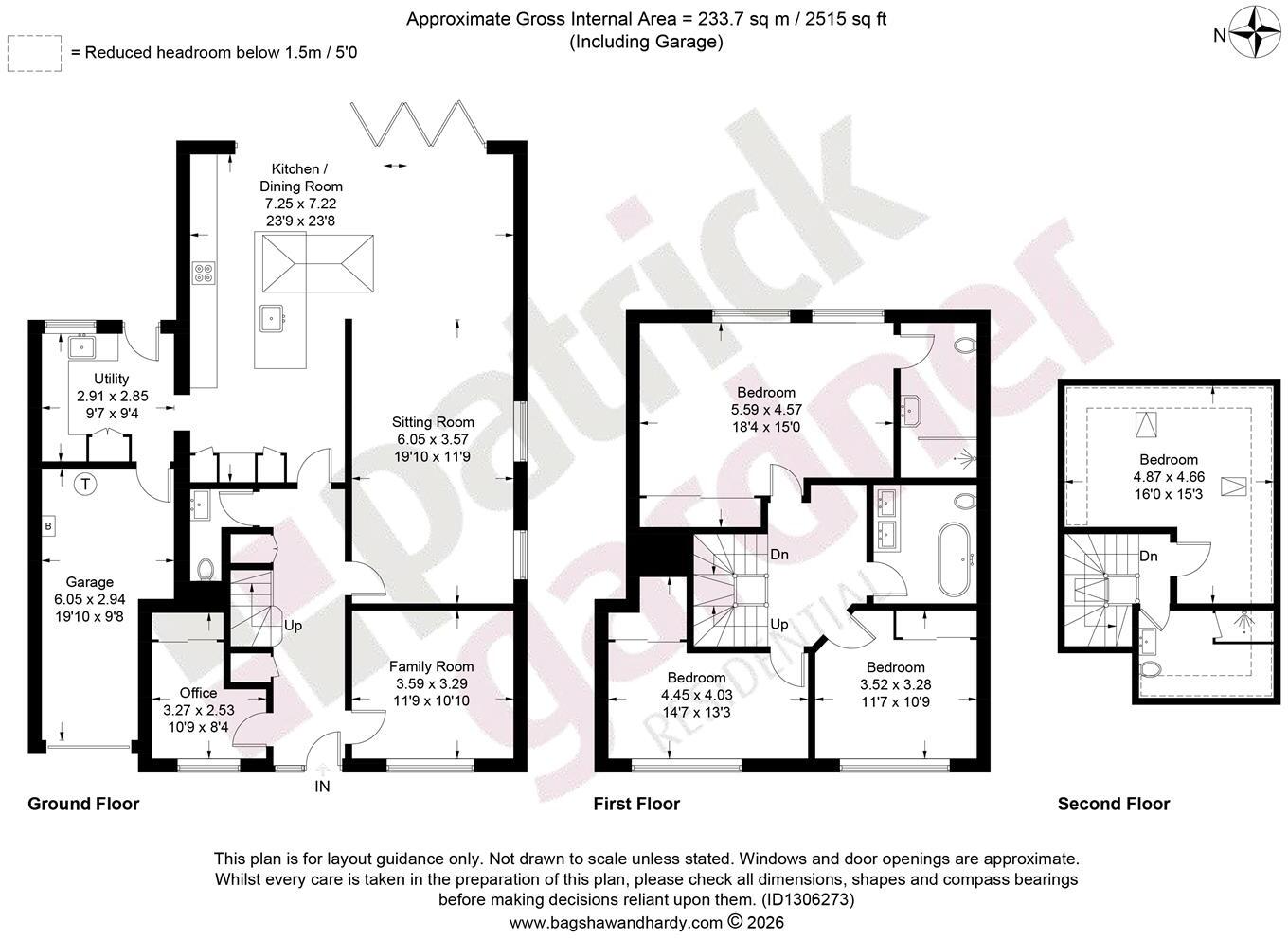 Longmead, Guildford floorplan