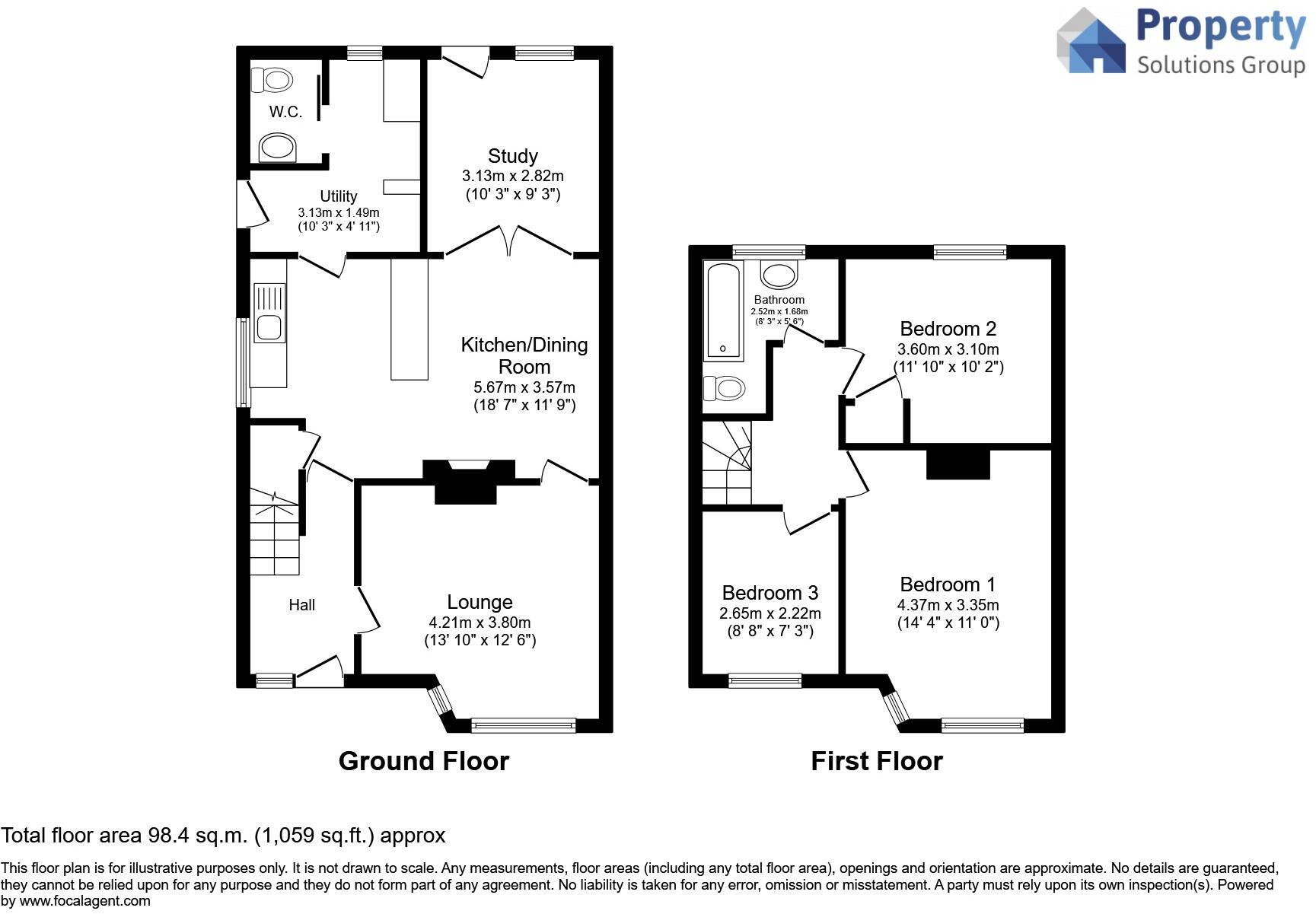 Millfield Road, Faversham, Kent floorplan