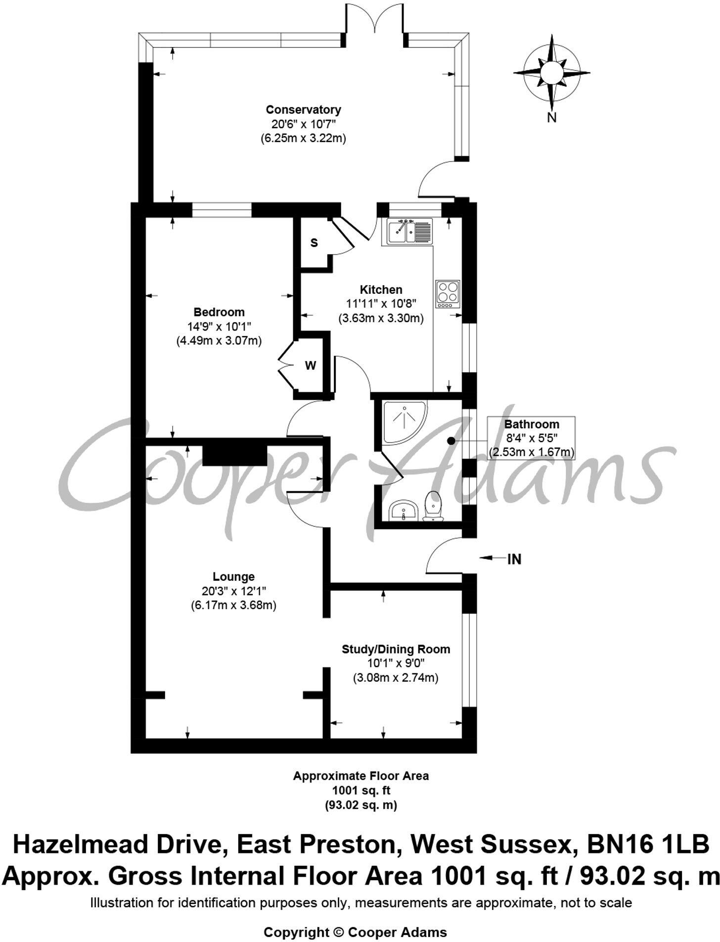 Hazelmead Drive, East Preston, BN16 floorplan