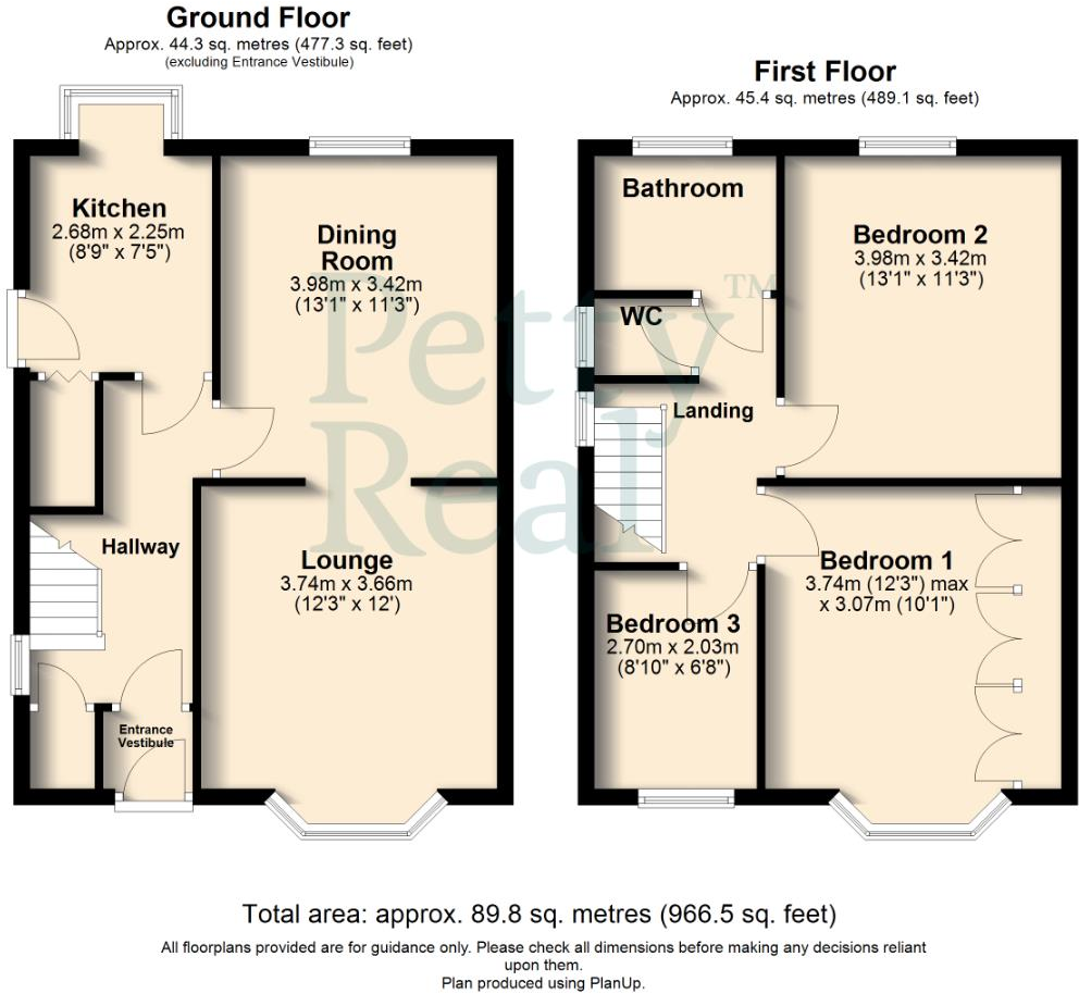 Reedley Road, Brierfield floorplan