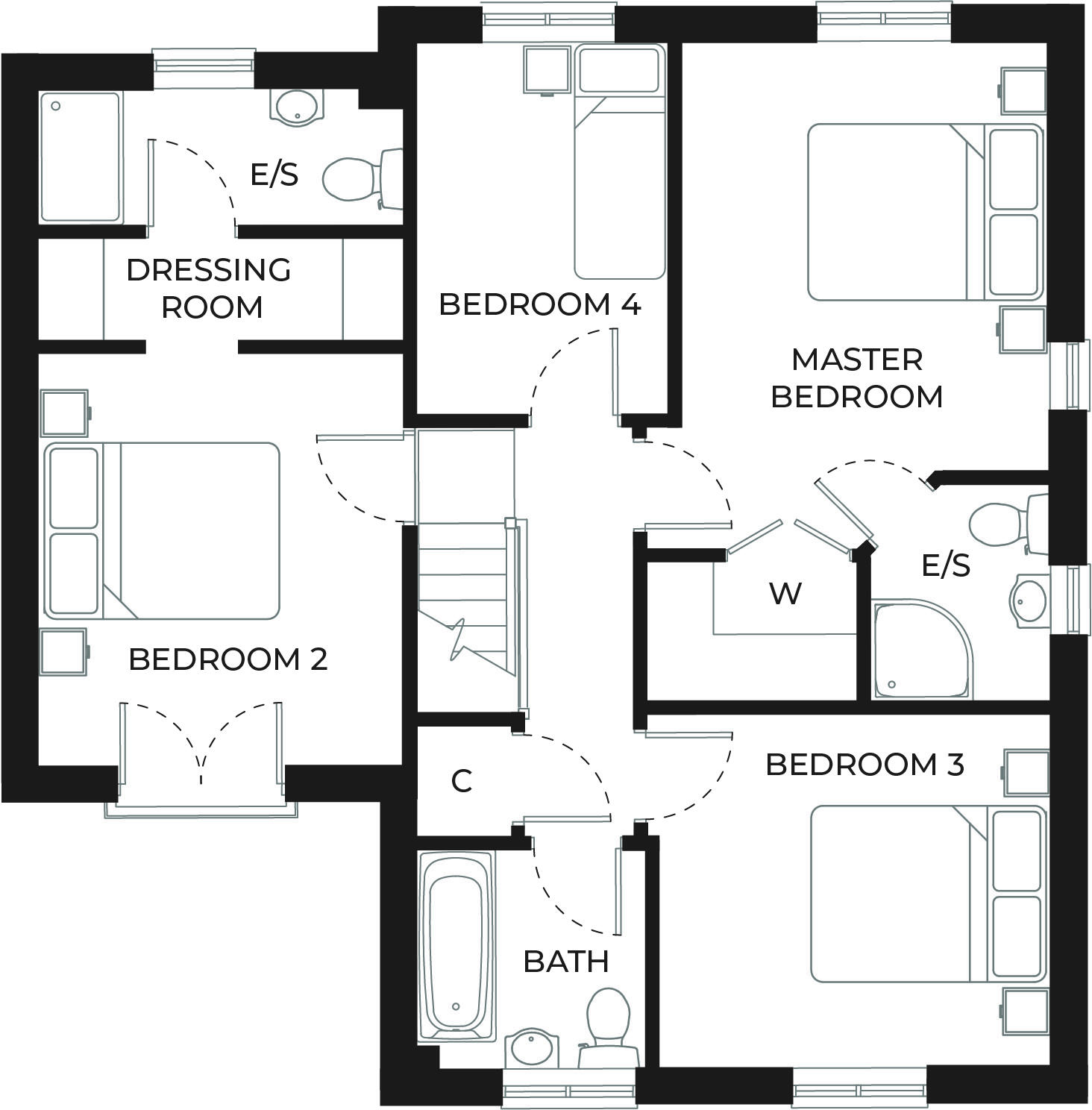 Diss Road, Botesdale floorplan