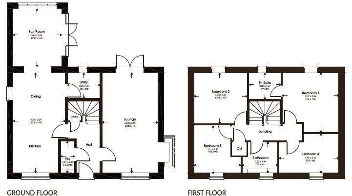 Plot 182, 32 Dunnock Avenue, Waltham floorplan