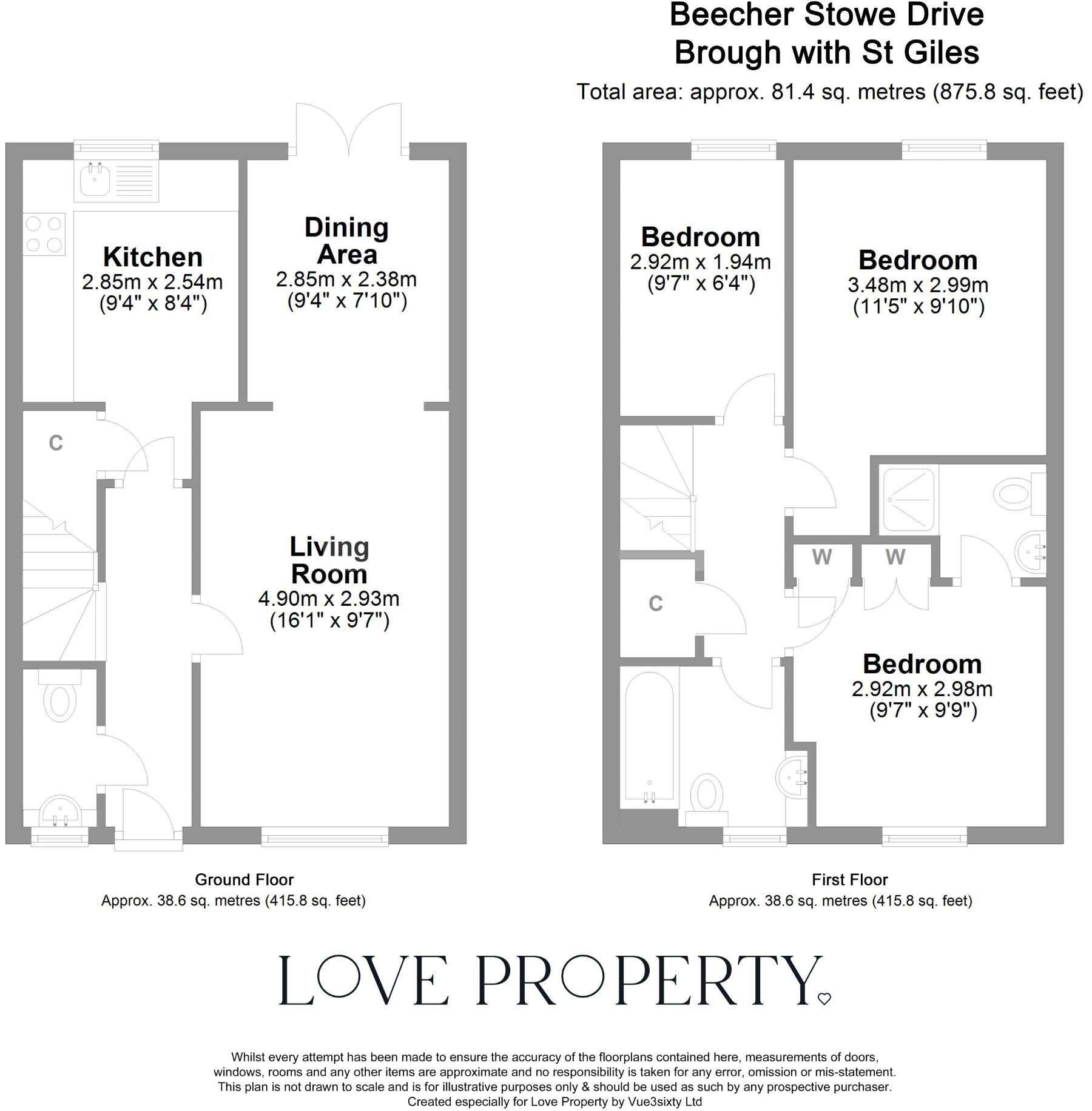 Brough with St. Giles, Catterick Garrison floorplan